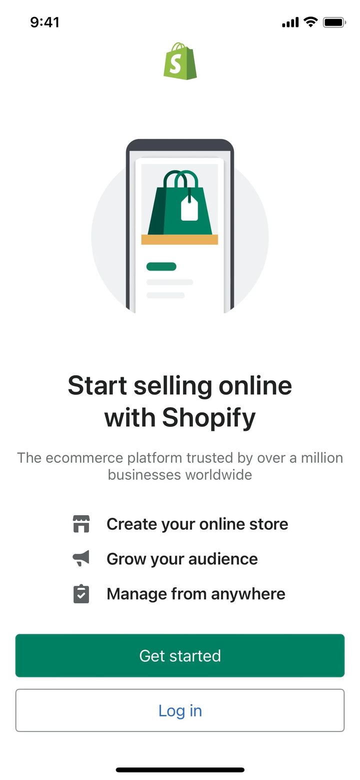 Shopify screen 1