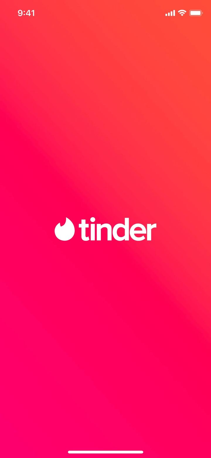 Tinder screen 1