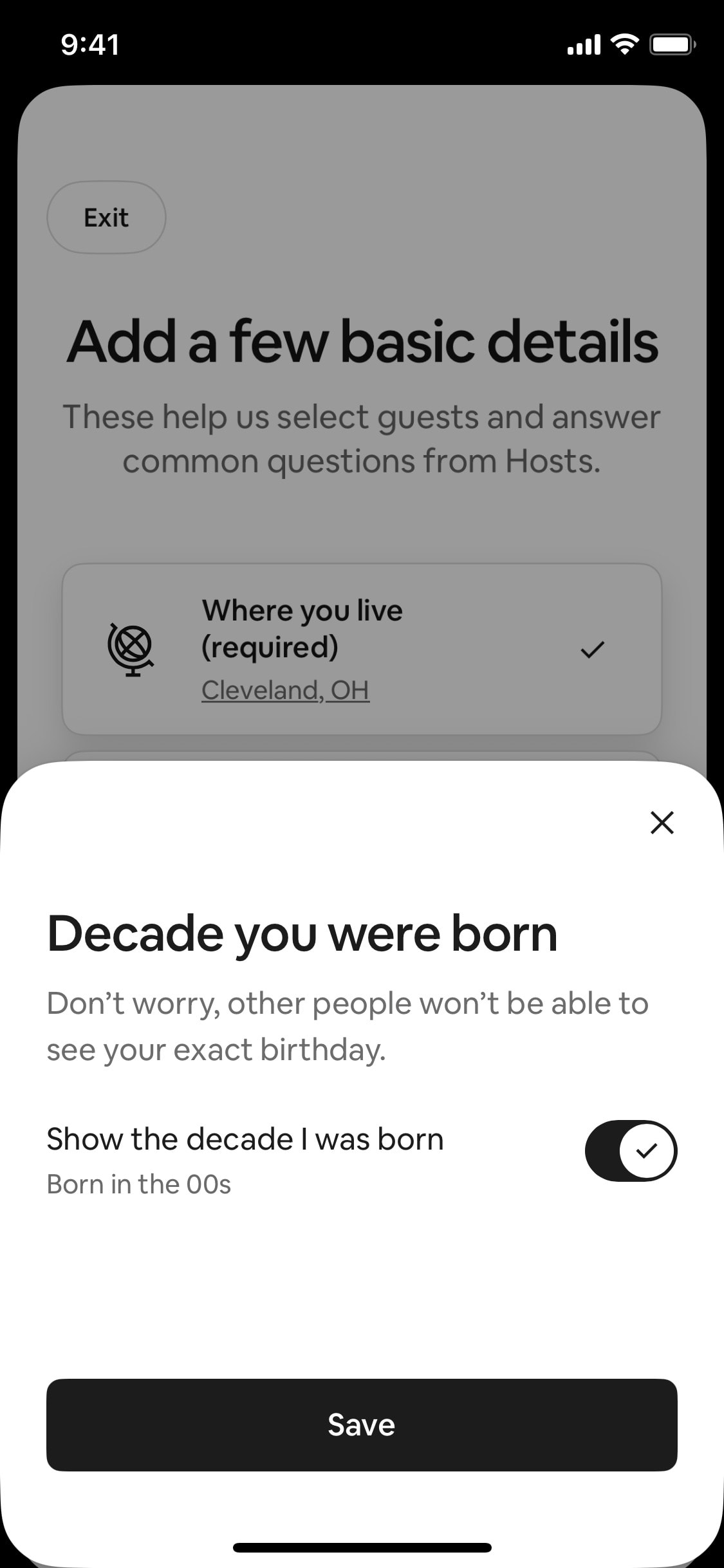 Airbnb iOS screen 397