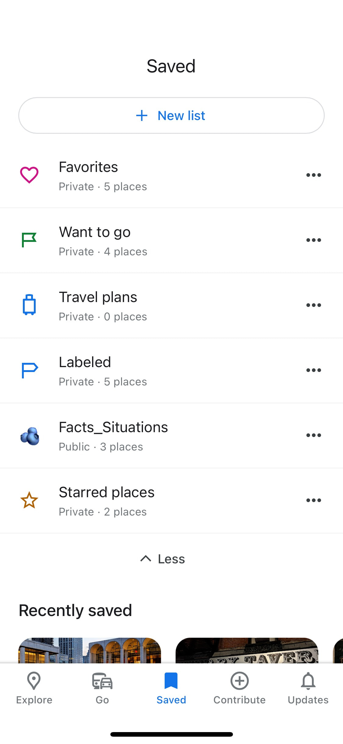 Google Maps iOS screen 517