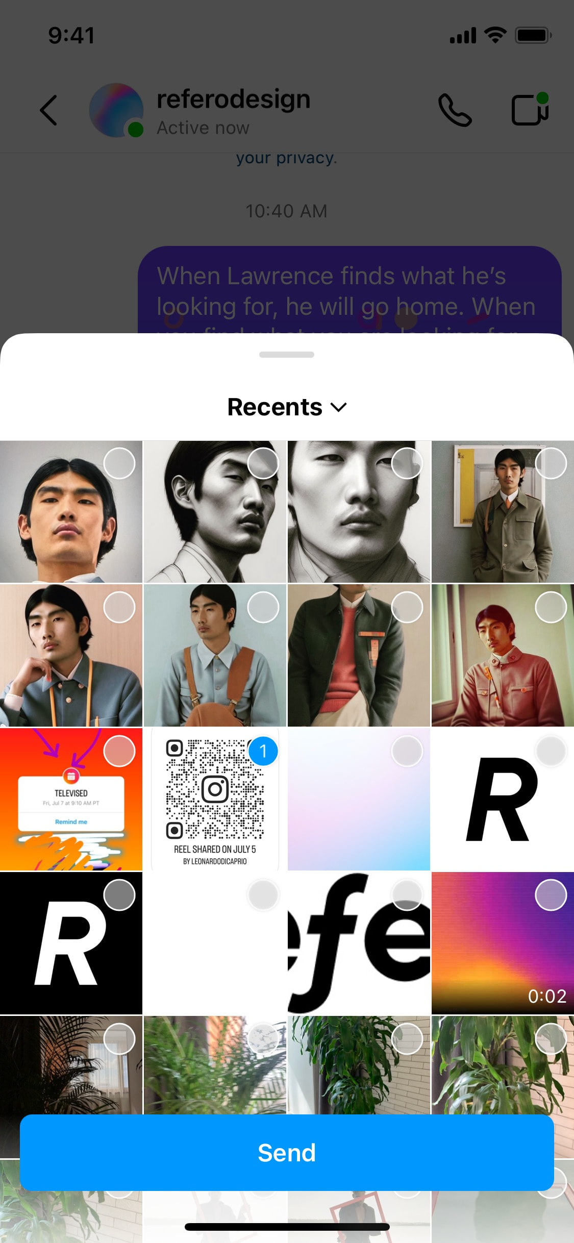 Instagram iOS screen 47