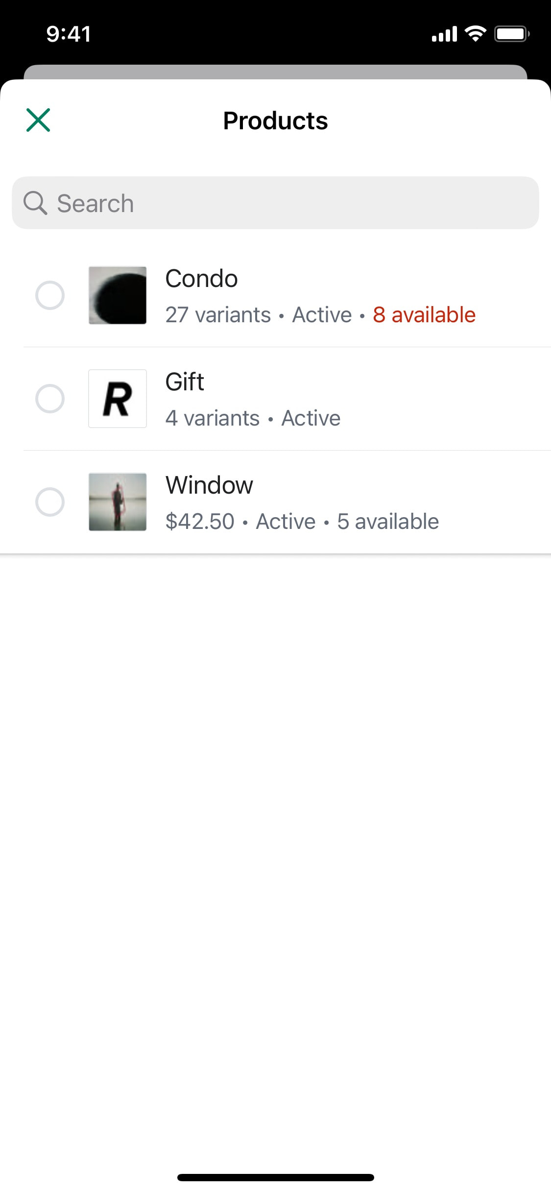 Shopify iOS screen 73