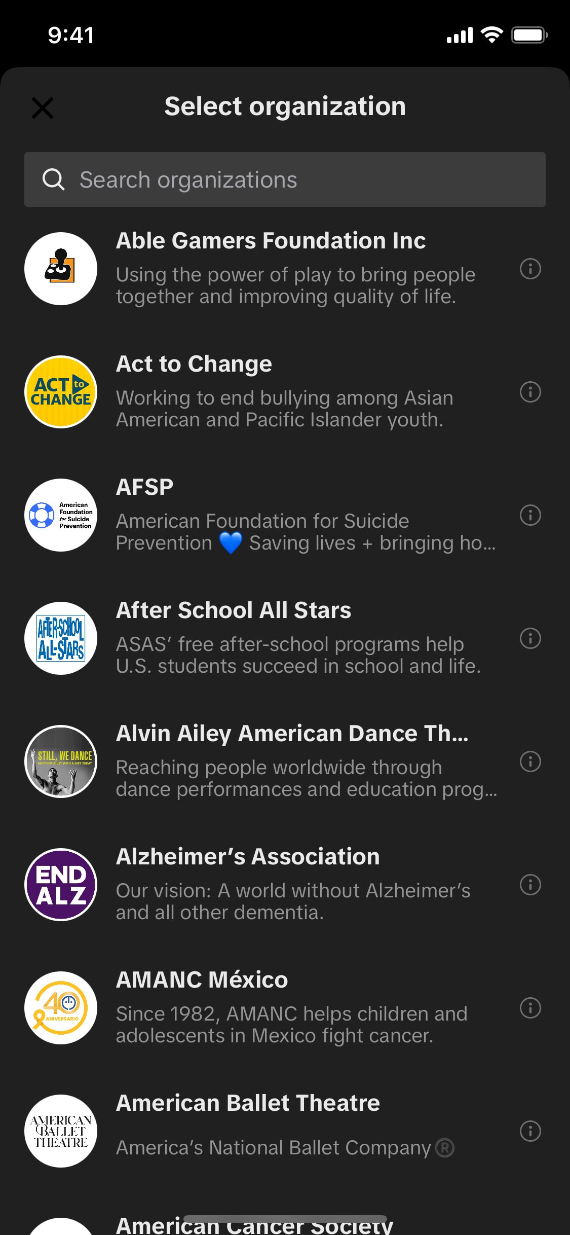 TikTok iOS screen 441