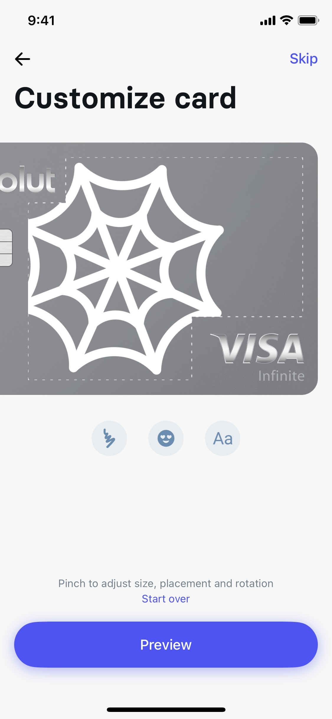 Revolut iOS screen 560