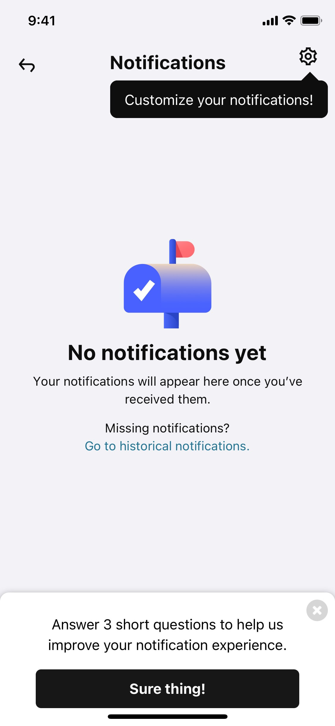 Klarna iOS screen 402