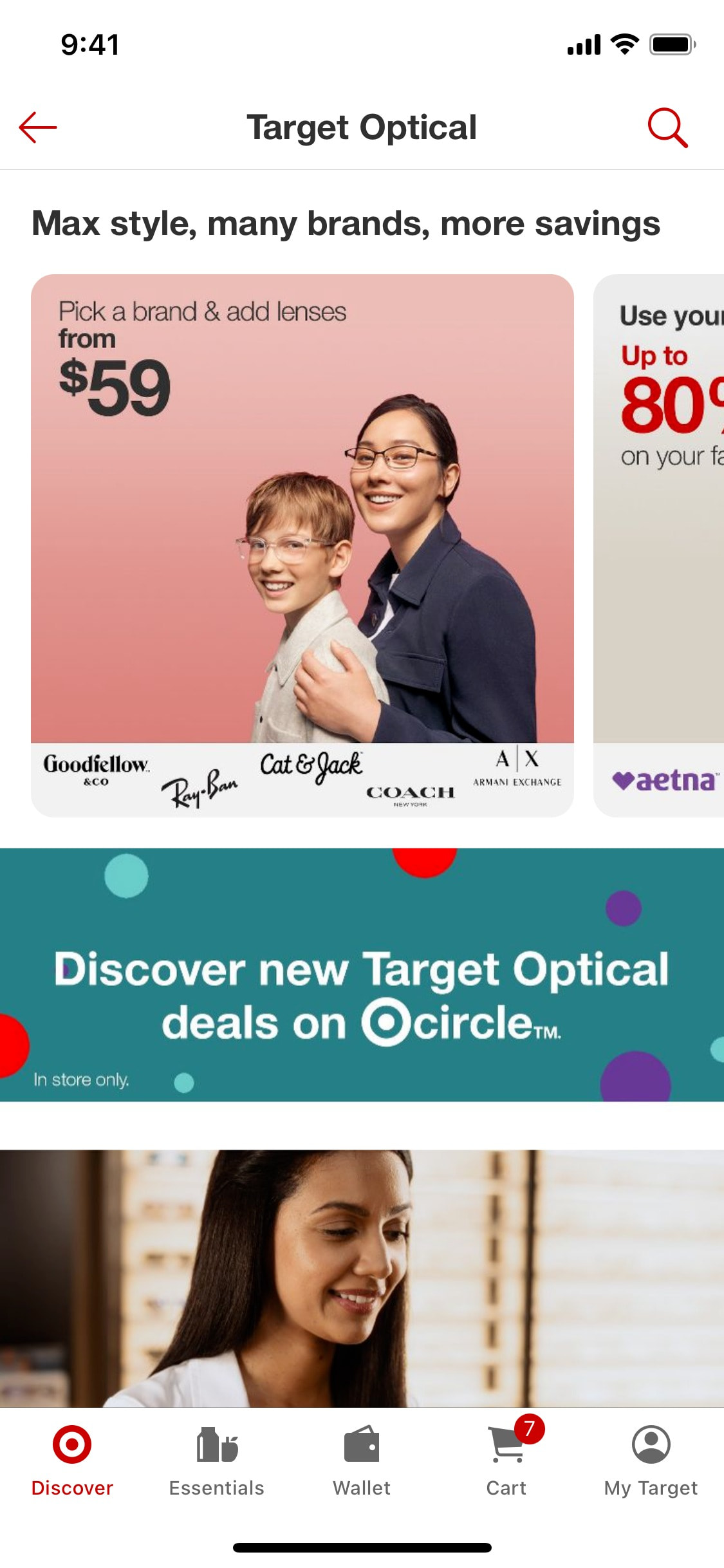 Target iOS screen 158