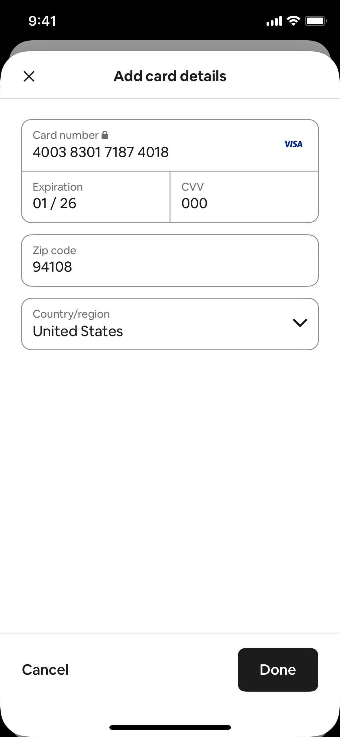 Airbnb iOS screen 371