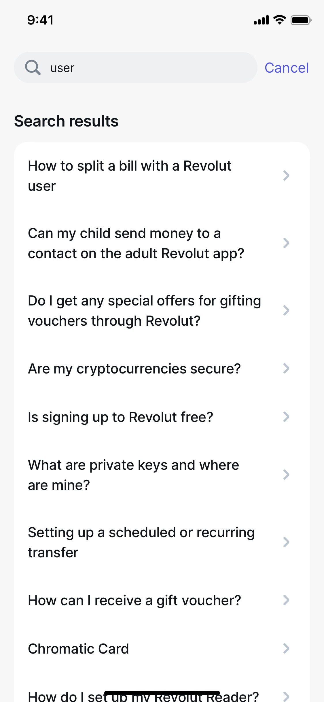 Revolut iOS screen 595
