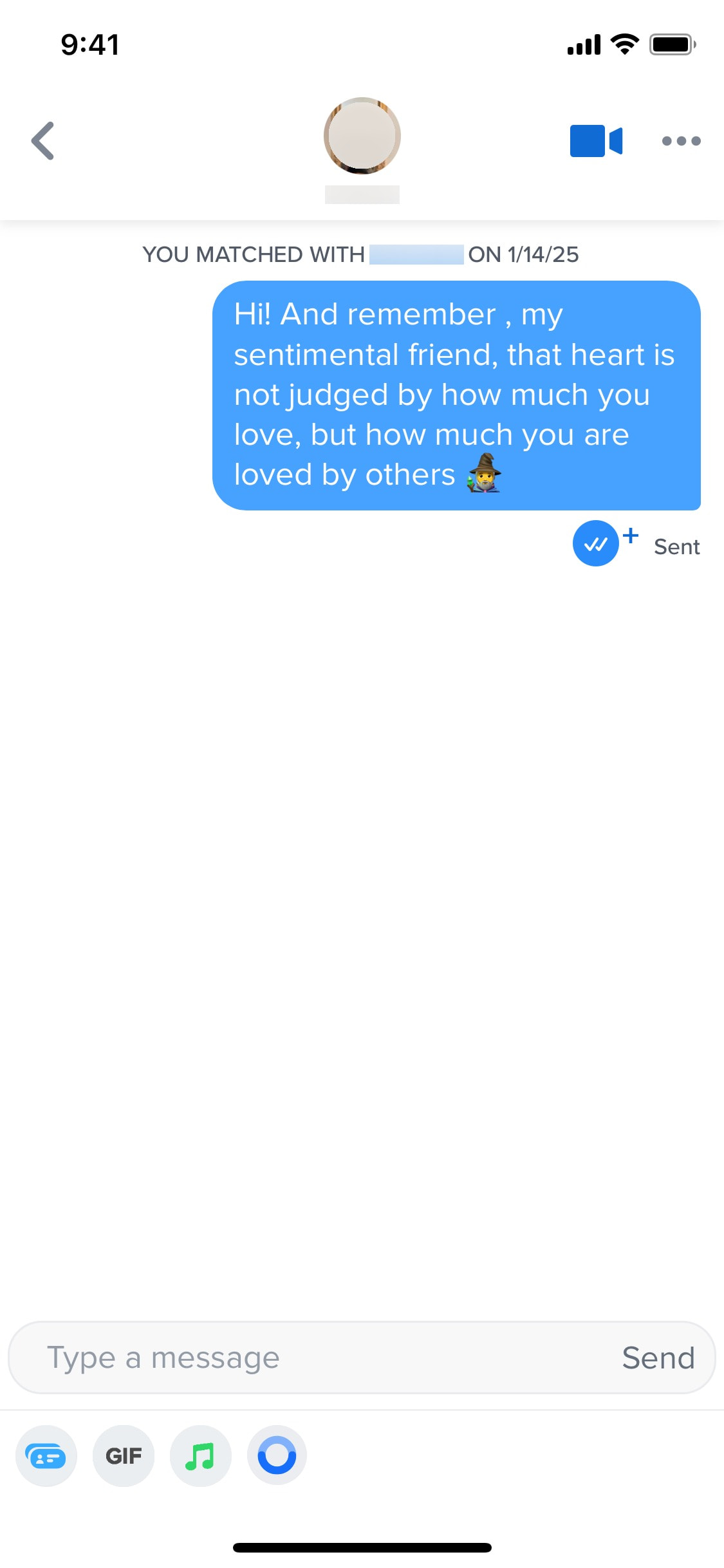 Tinder iOS screen 15