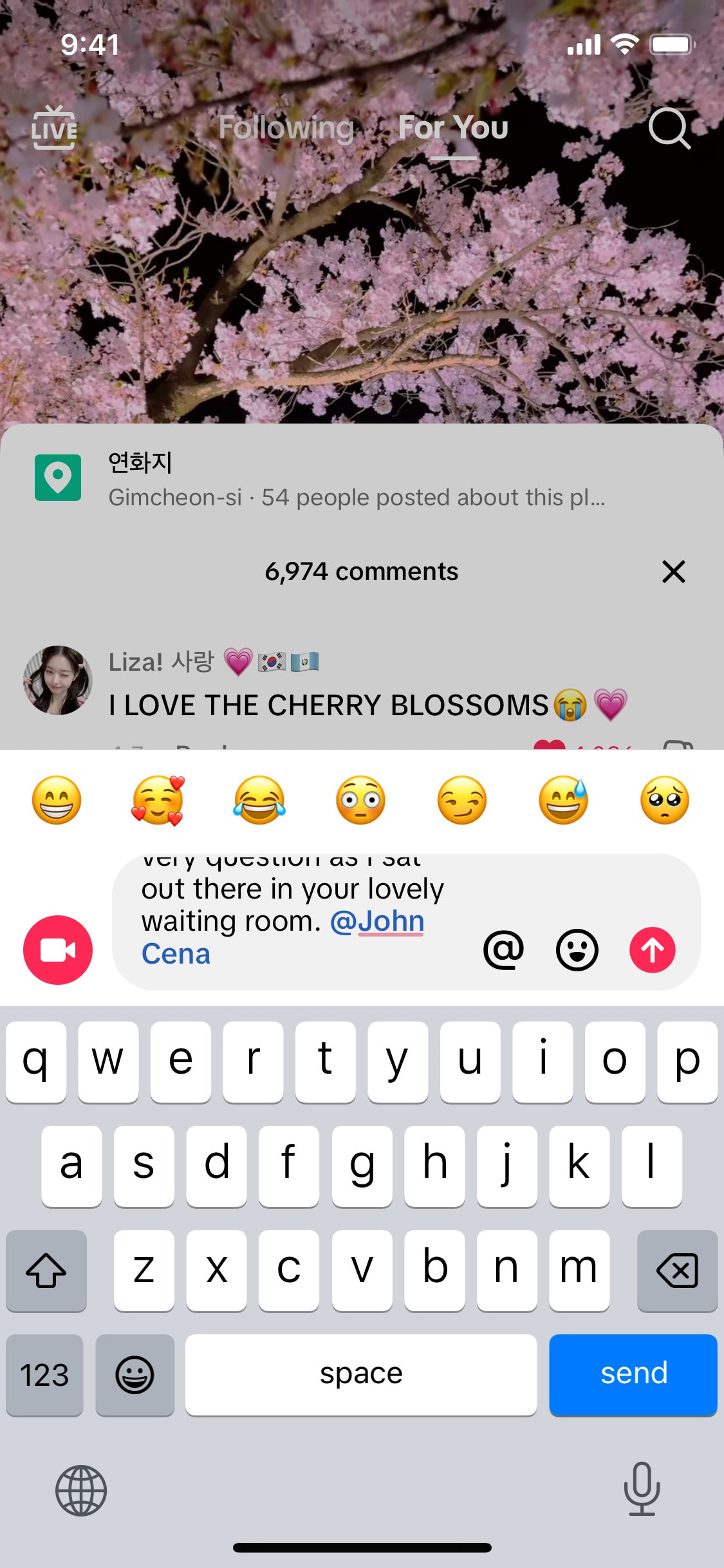TikTok iOS screen 253