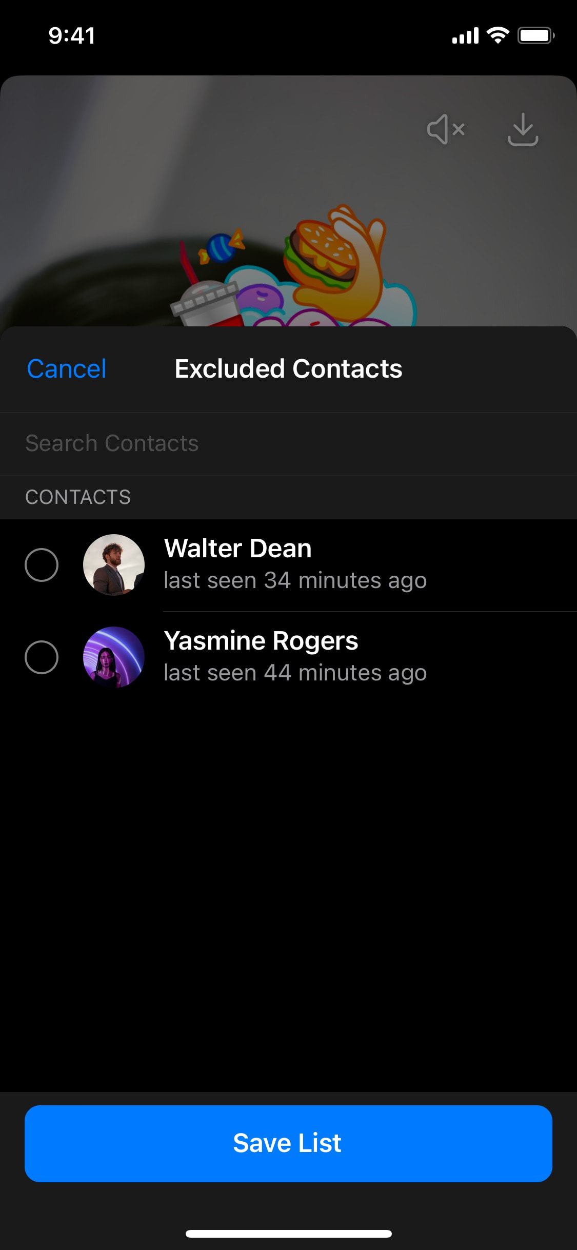 Telegram iOS screen 279