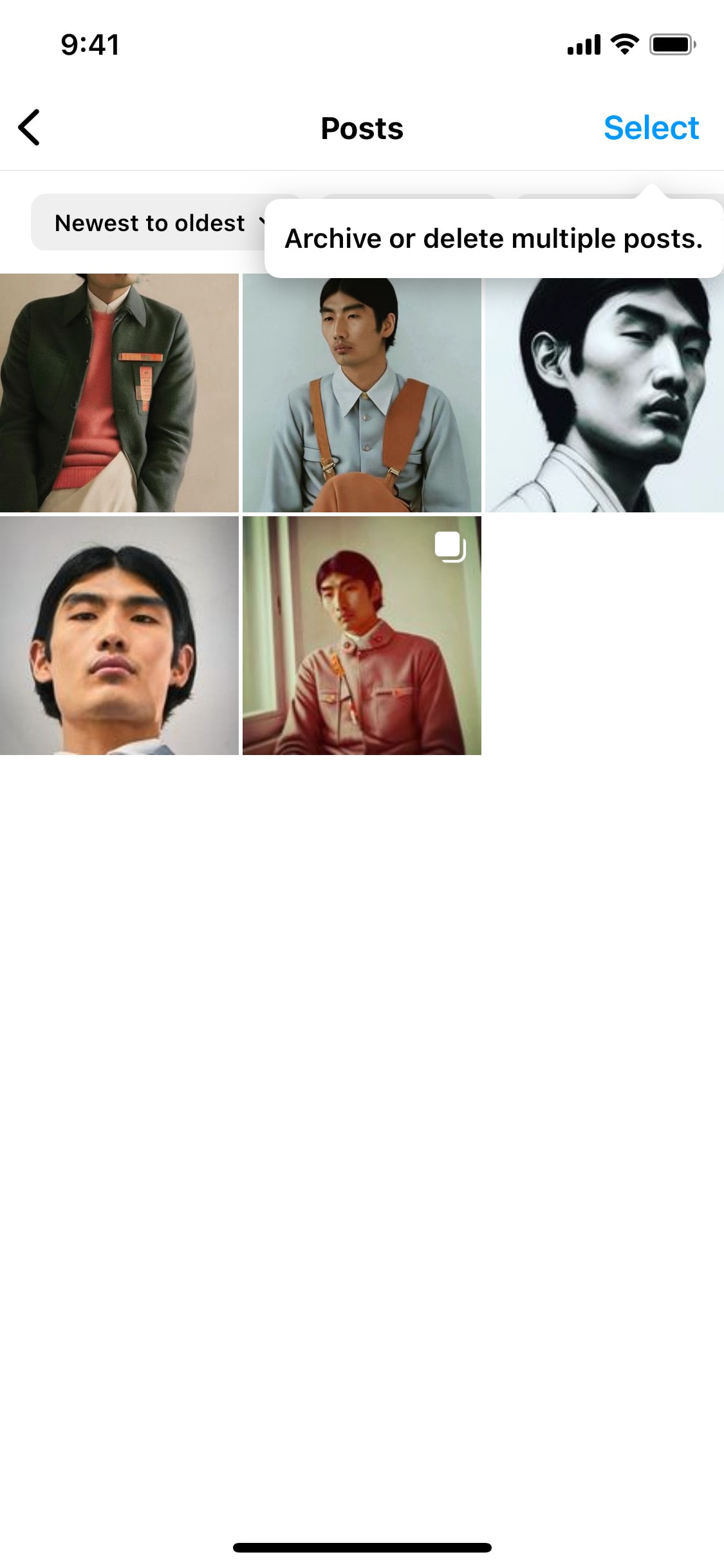 Instagram iOS screen 909