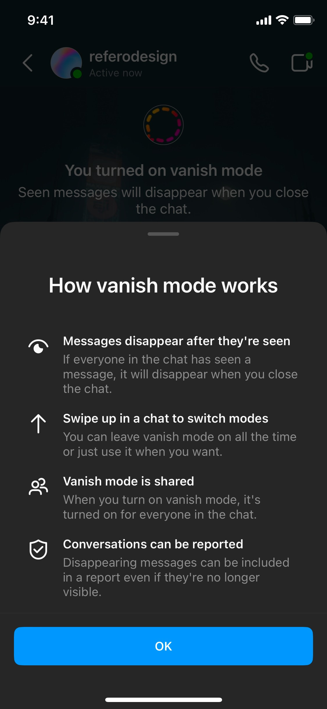 Instagram iOS screen 881