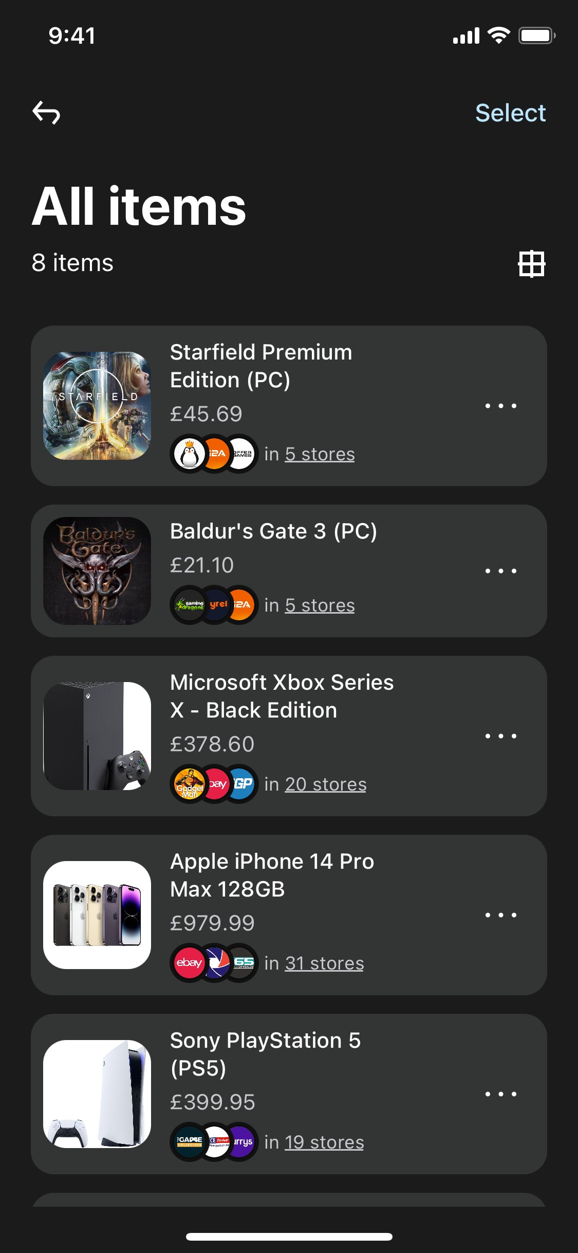 Klarna iOS screen 337