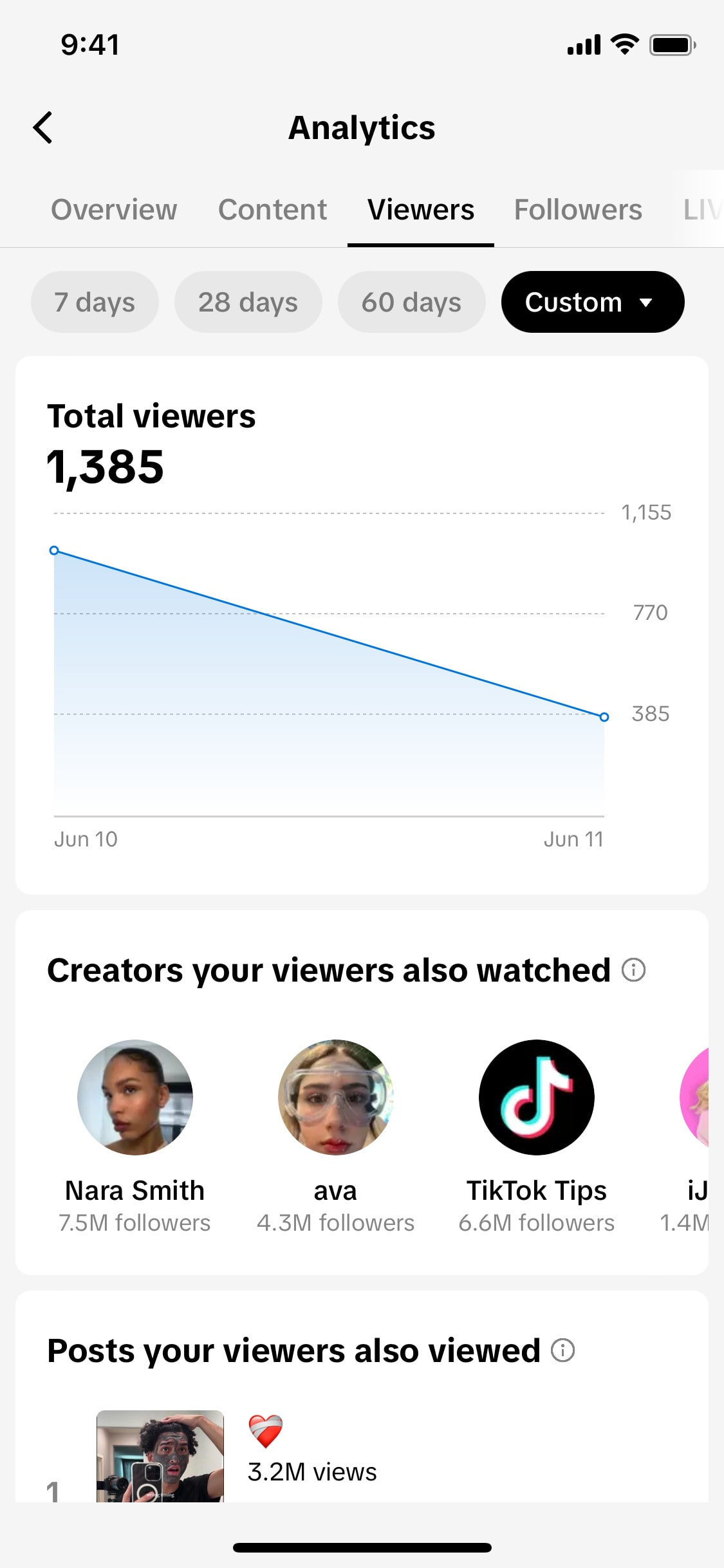 TikTok iOS screen 677