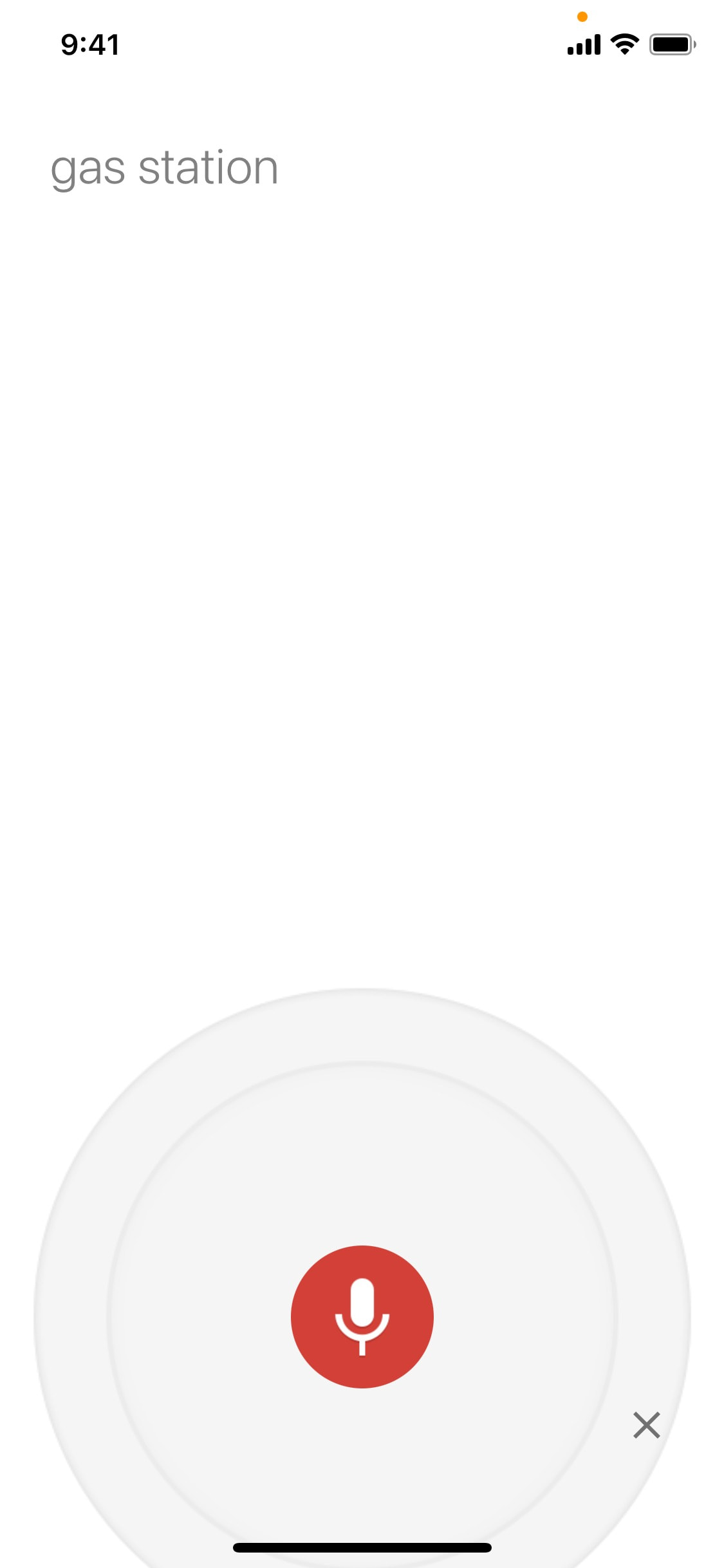 Google Maps iOS screen 301