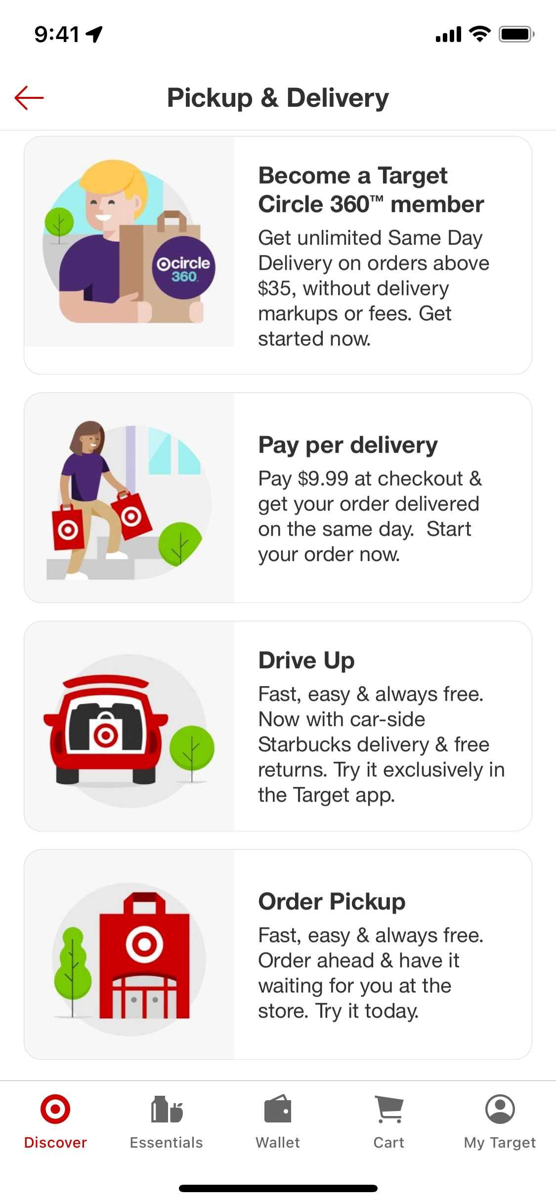 Target iOS screen 465