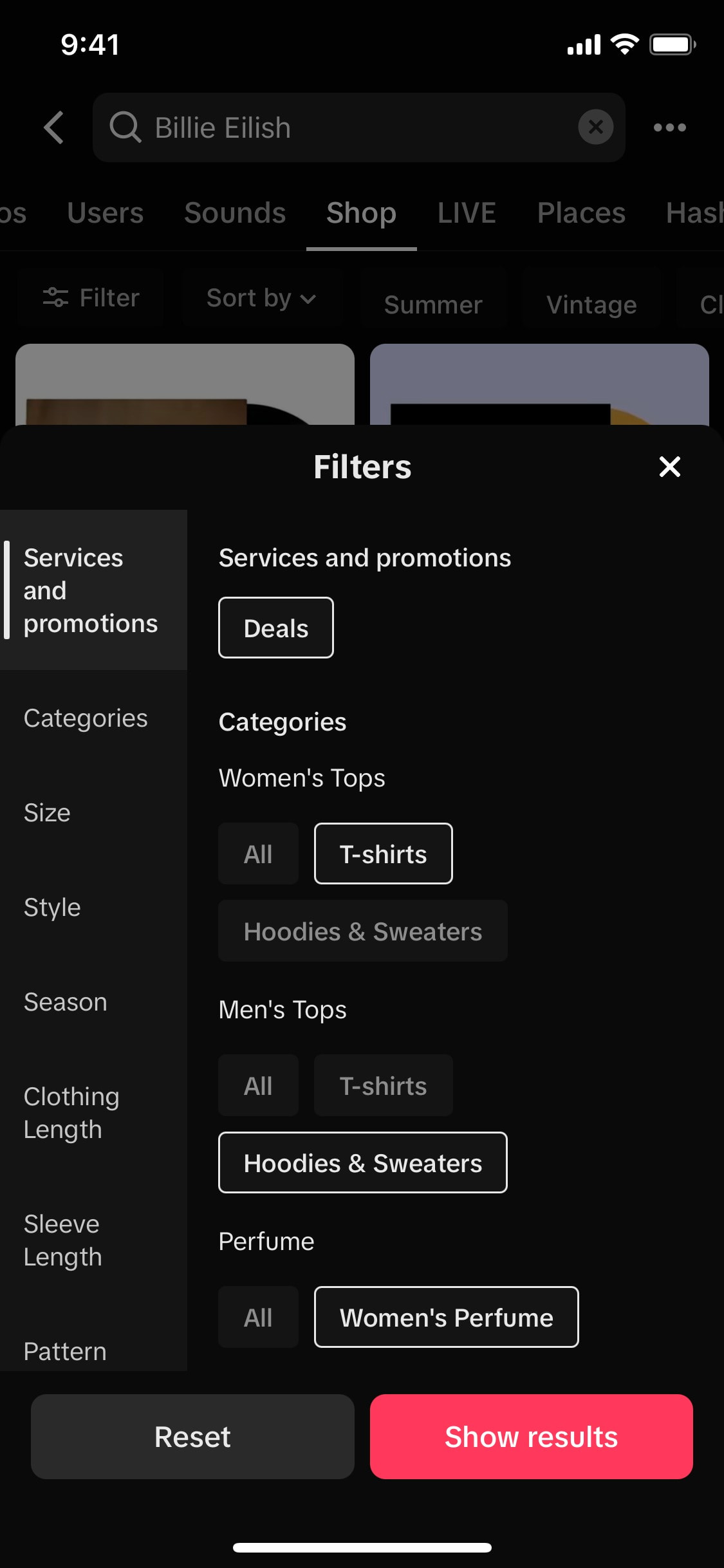 TikTok iOS screen 545