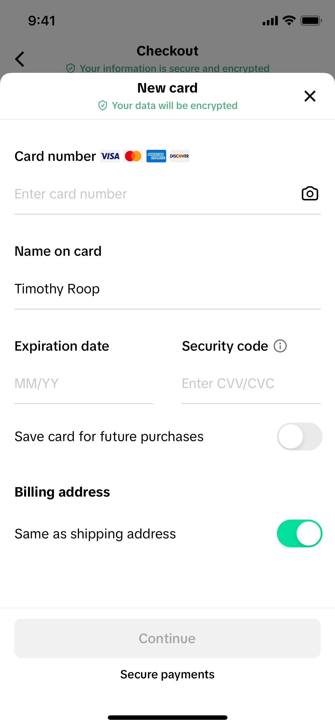 TikTok iOS screen 60