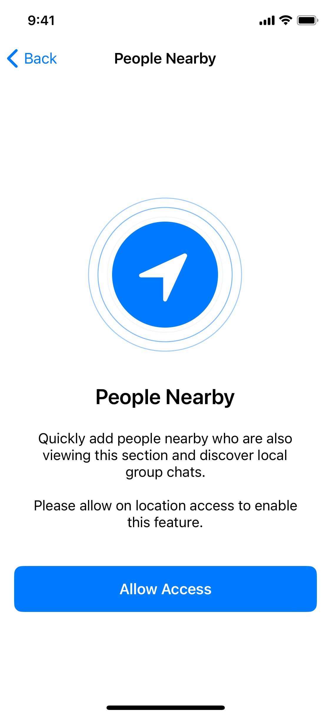 Telegram iOS screen 65