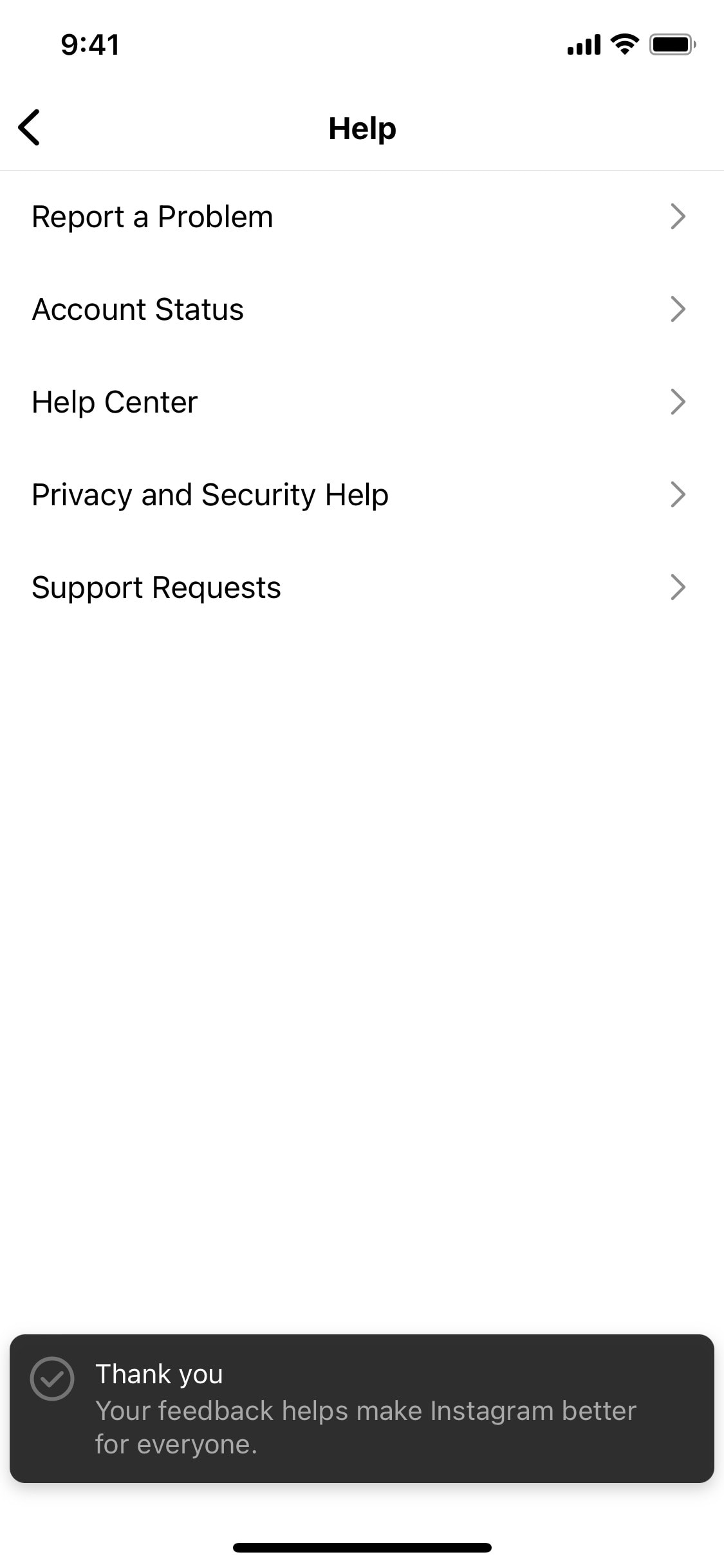 Instagram iOS screen 83
