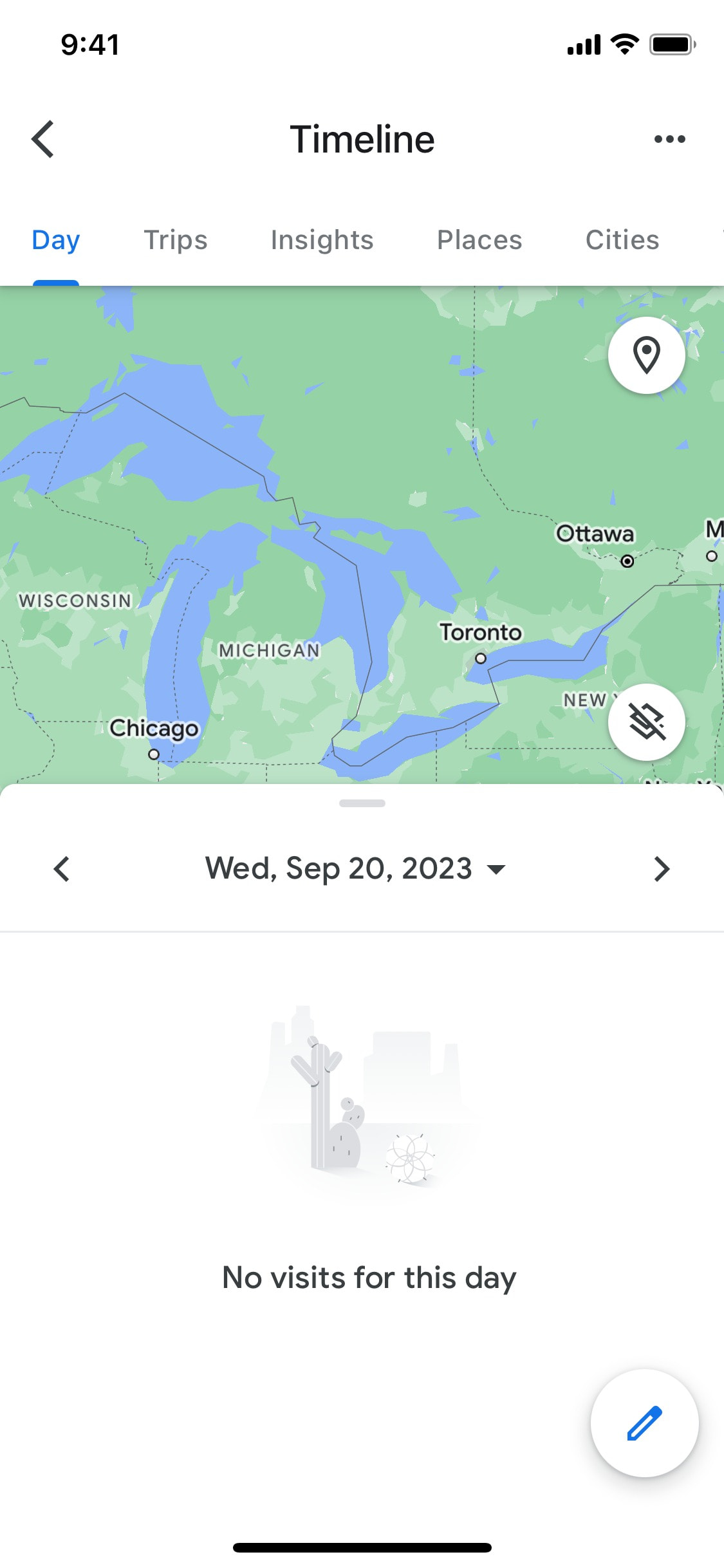 Google Maps iOS screen 40