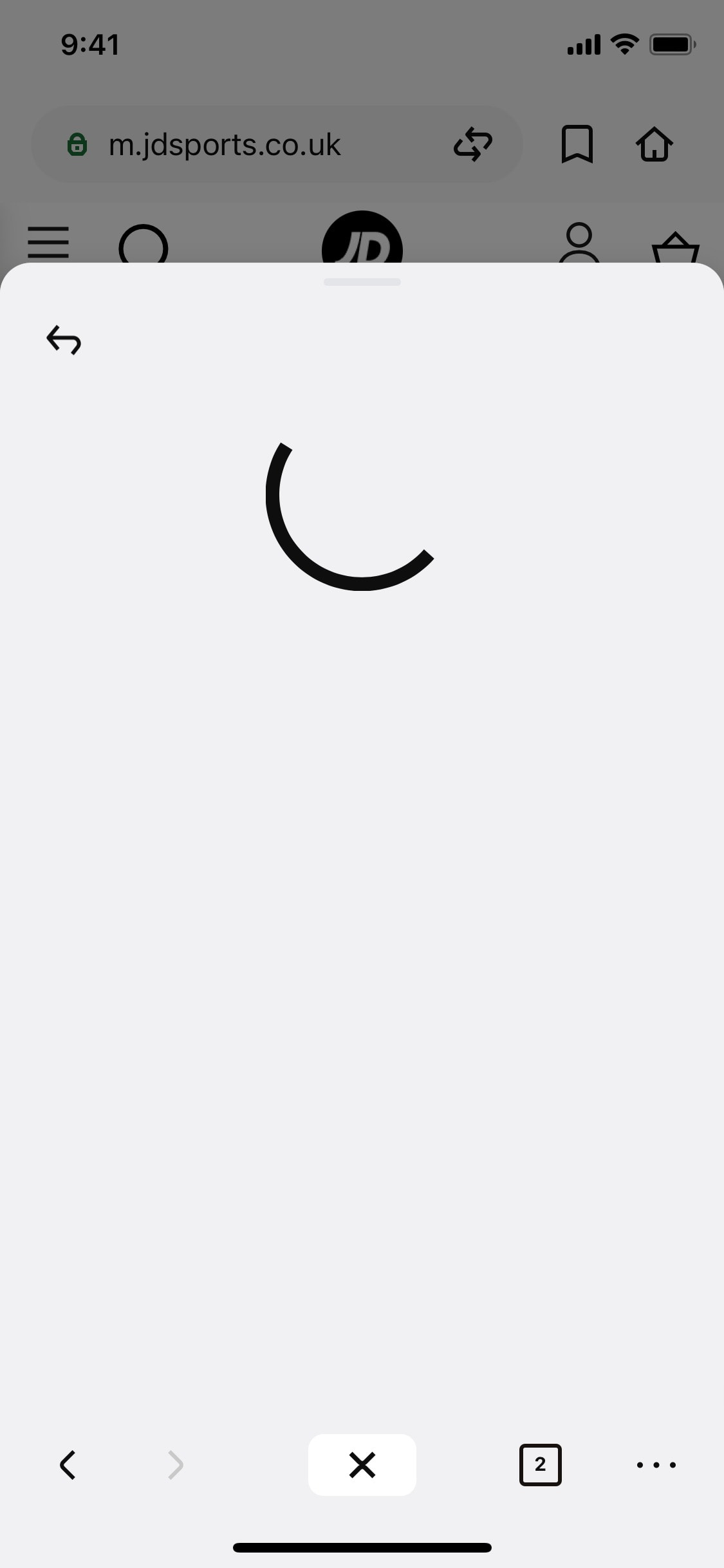 Klarna iOS screen 24