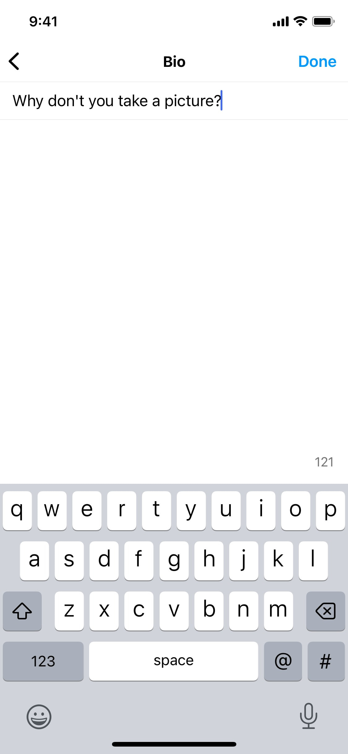 Instagram iOS screen 328
