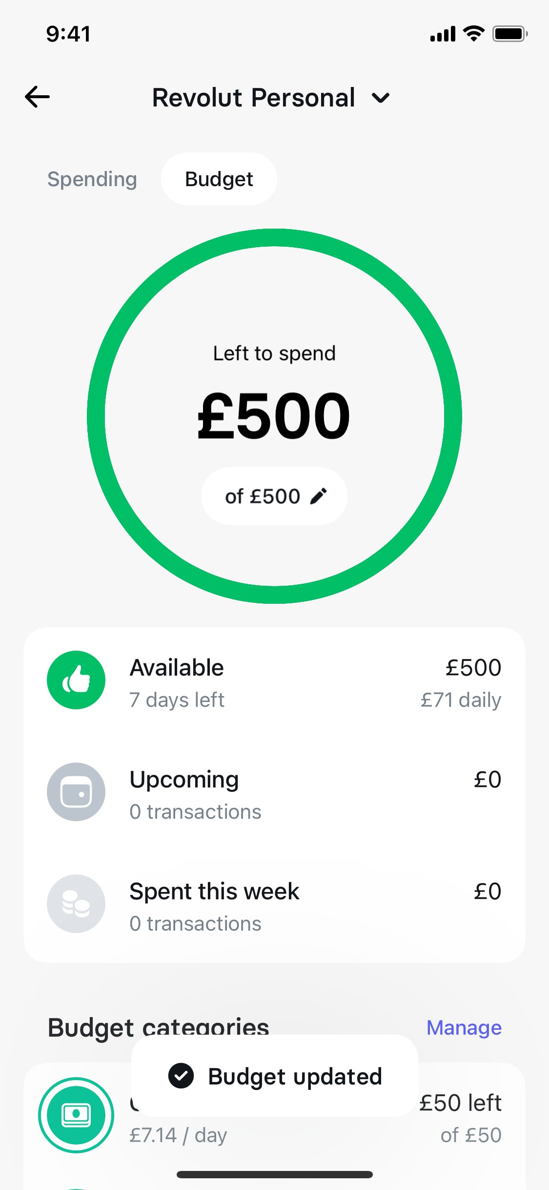 Revolut iOS screen 64