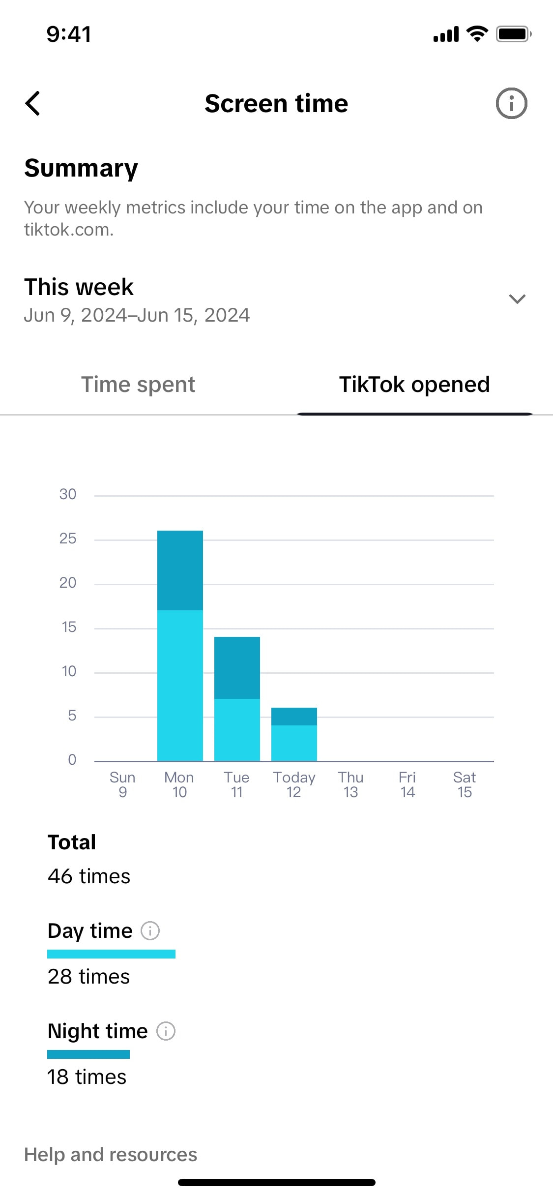 TikTok iOS screen 878