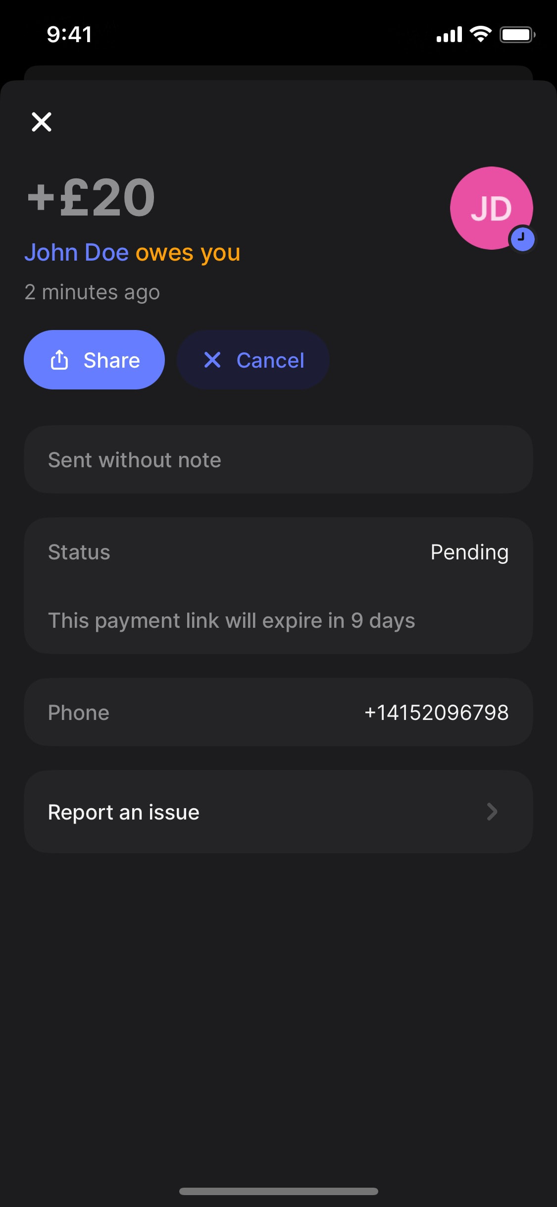 Revolut iOS screen 455