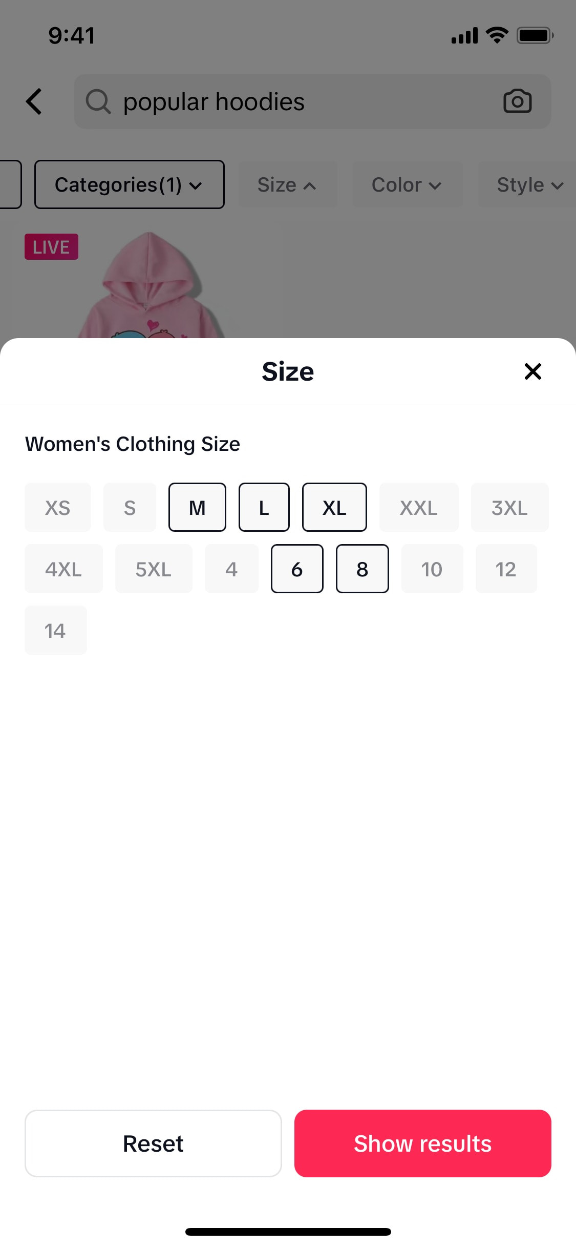 TikTok iOS screen 642