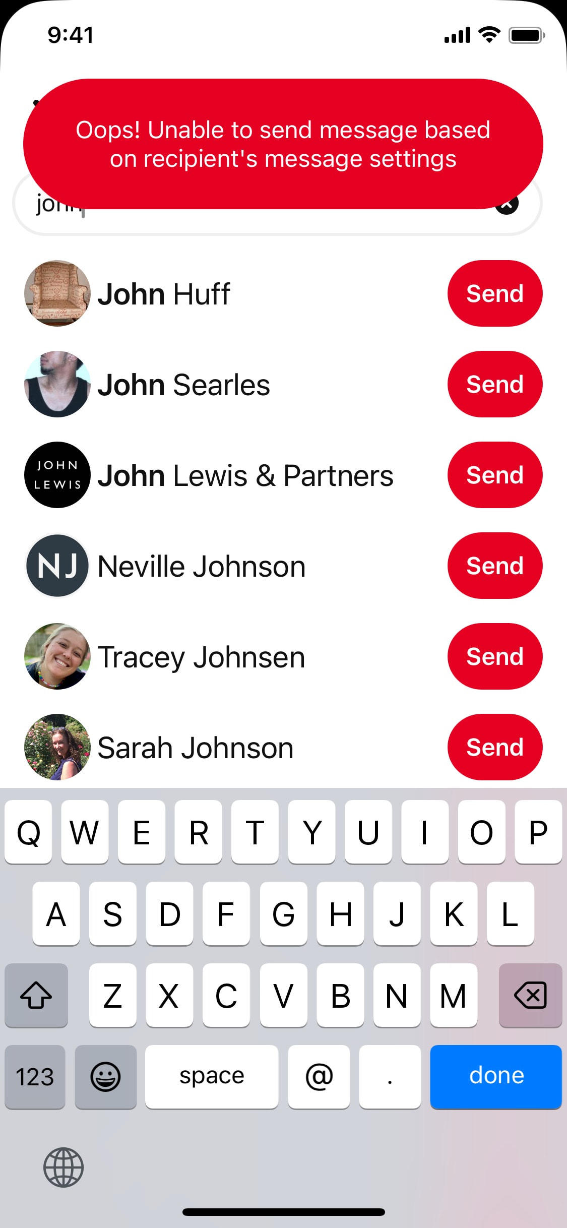 Pinterest iOS screen 122