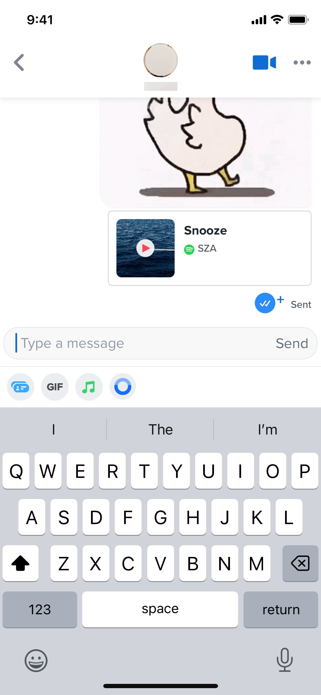Tinder iOS screen 150