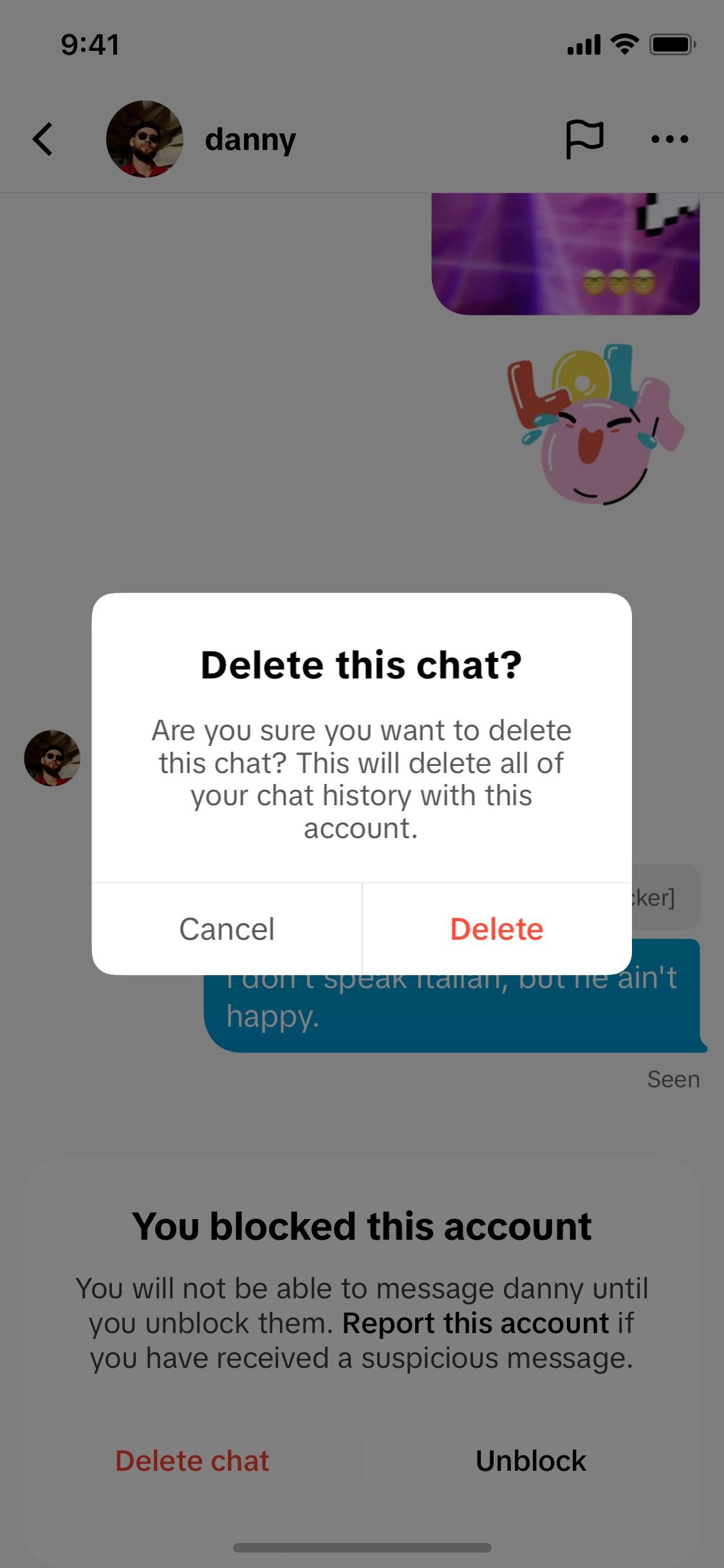 TikTok iOS screen 143