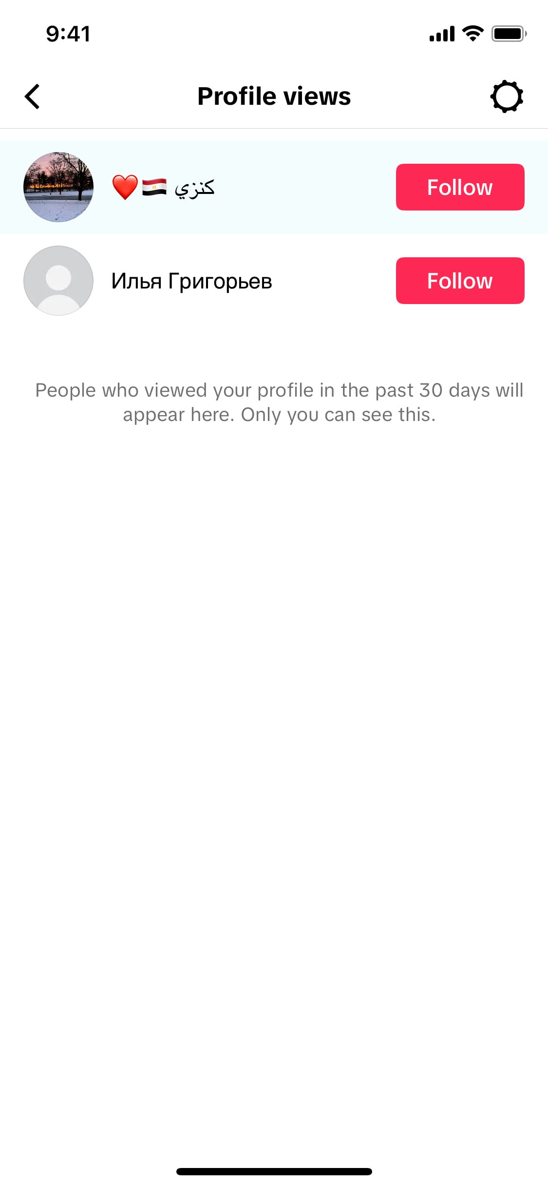 TikTok iOS screen 385