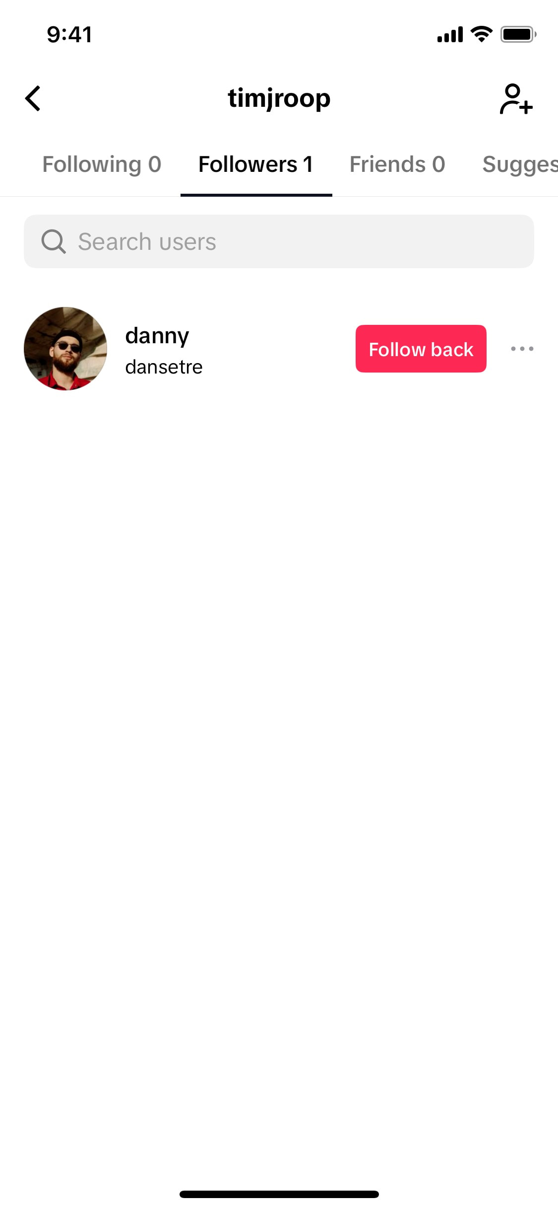 TikTok iOS screen 145