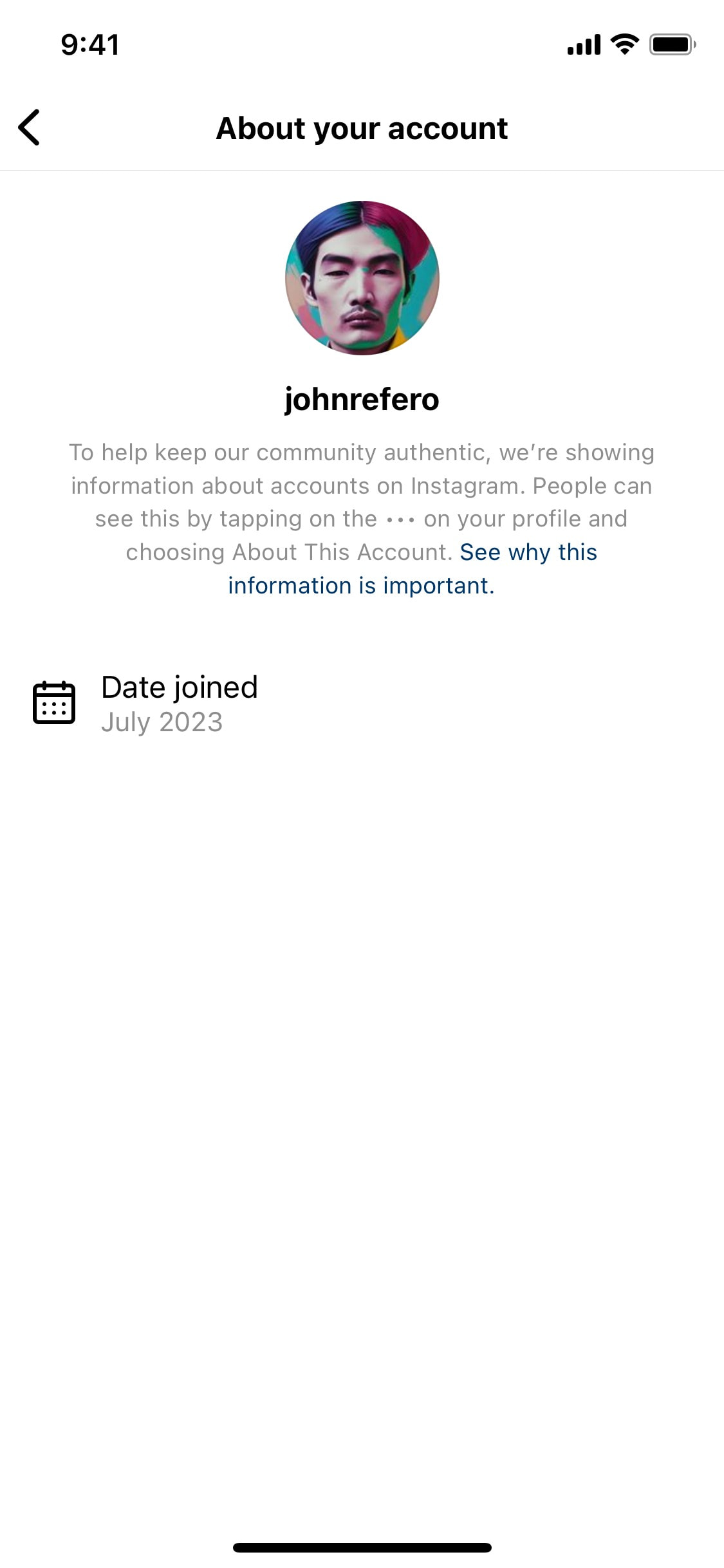 Instagram iOS screen 918