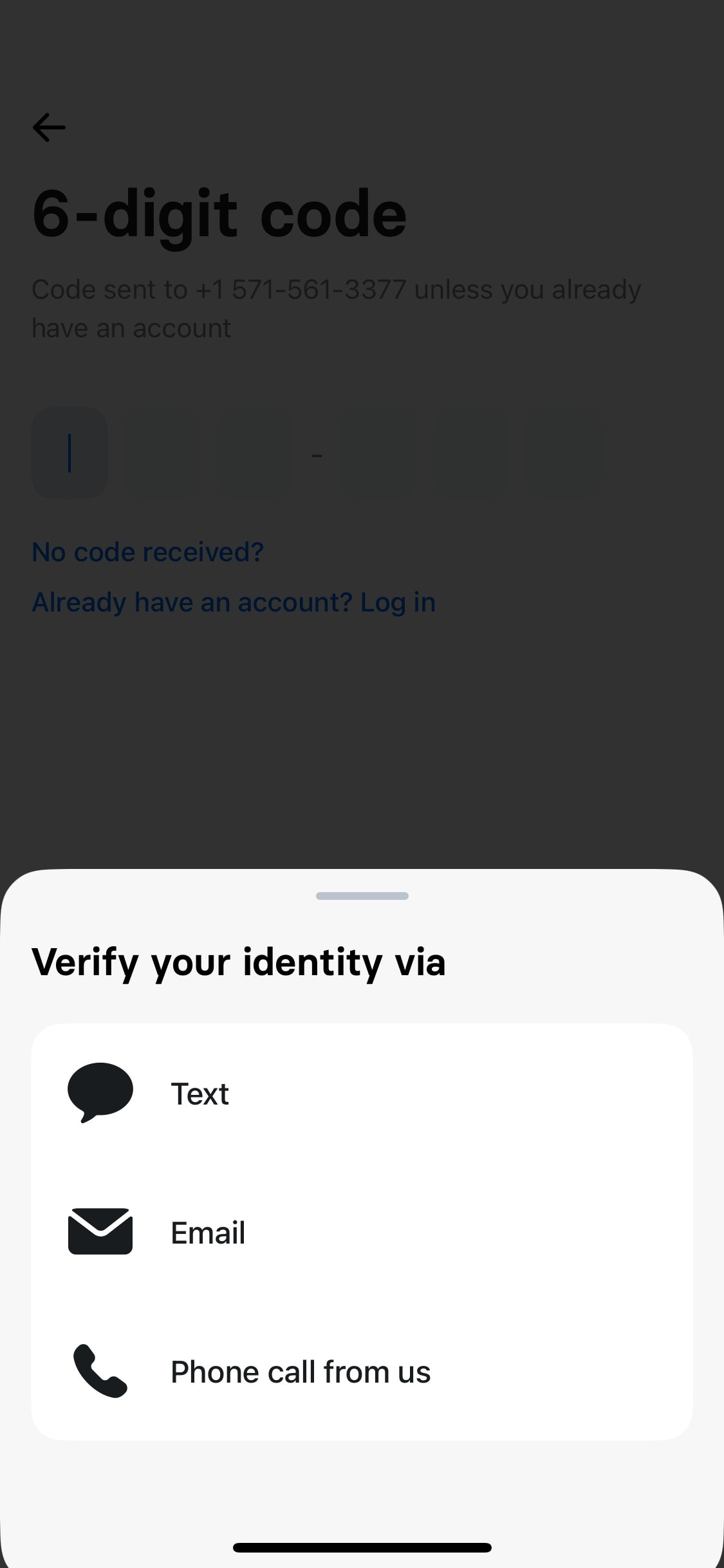 Revolut iOS screen 170