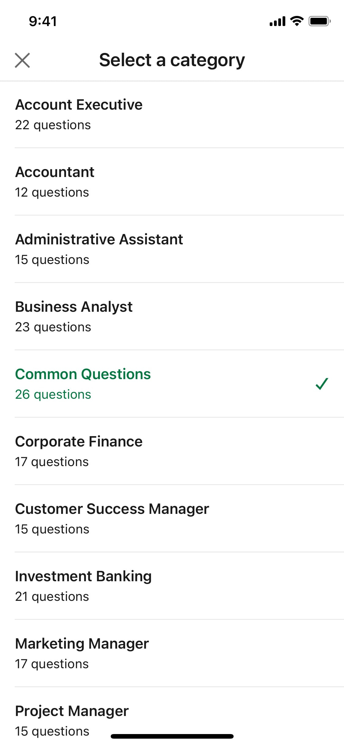 LinkedIn iOS screen 488