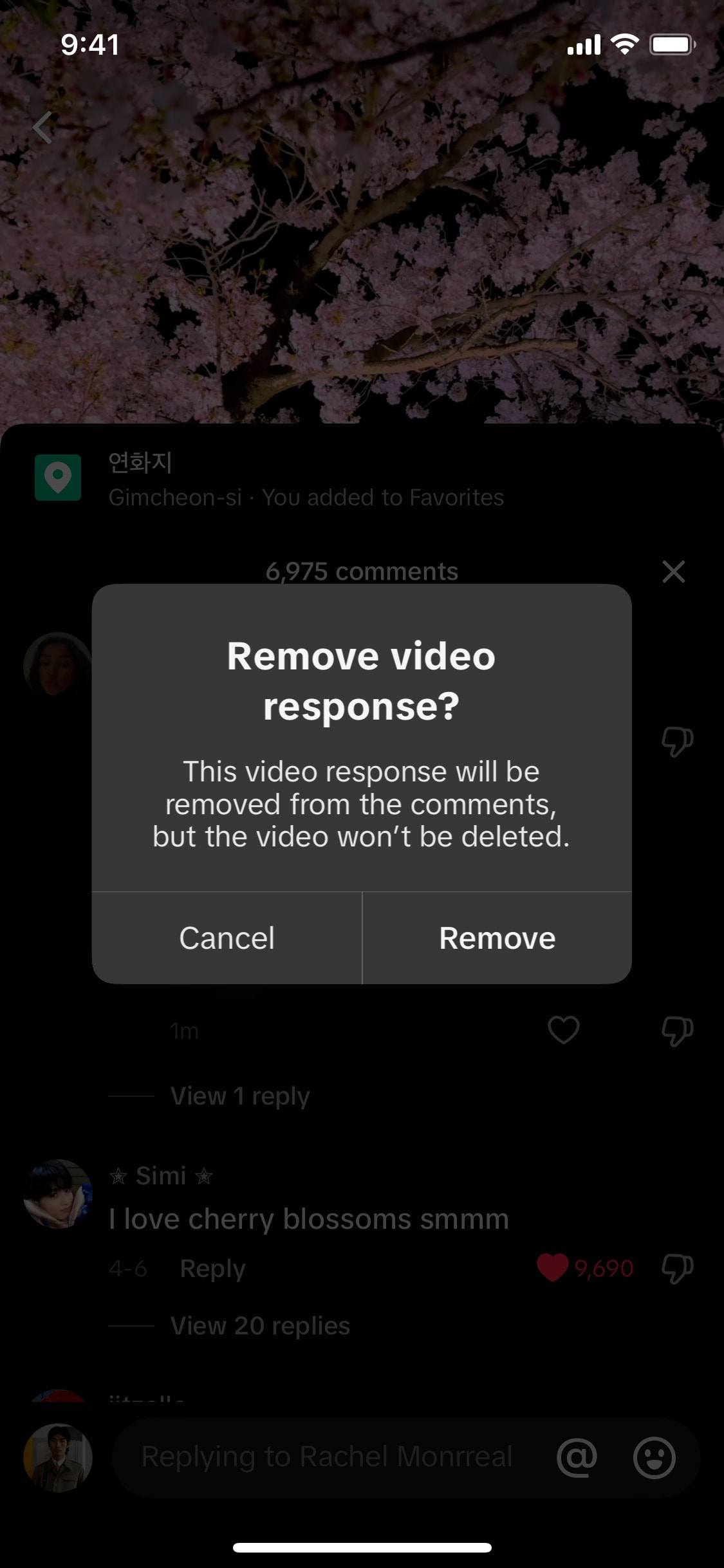 TikTok iOS screen 668