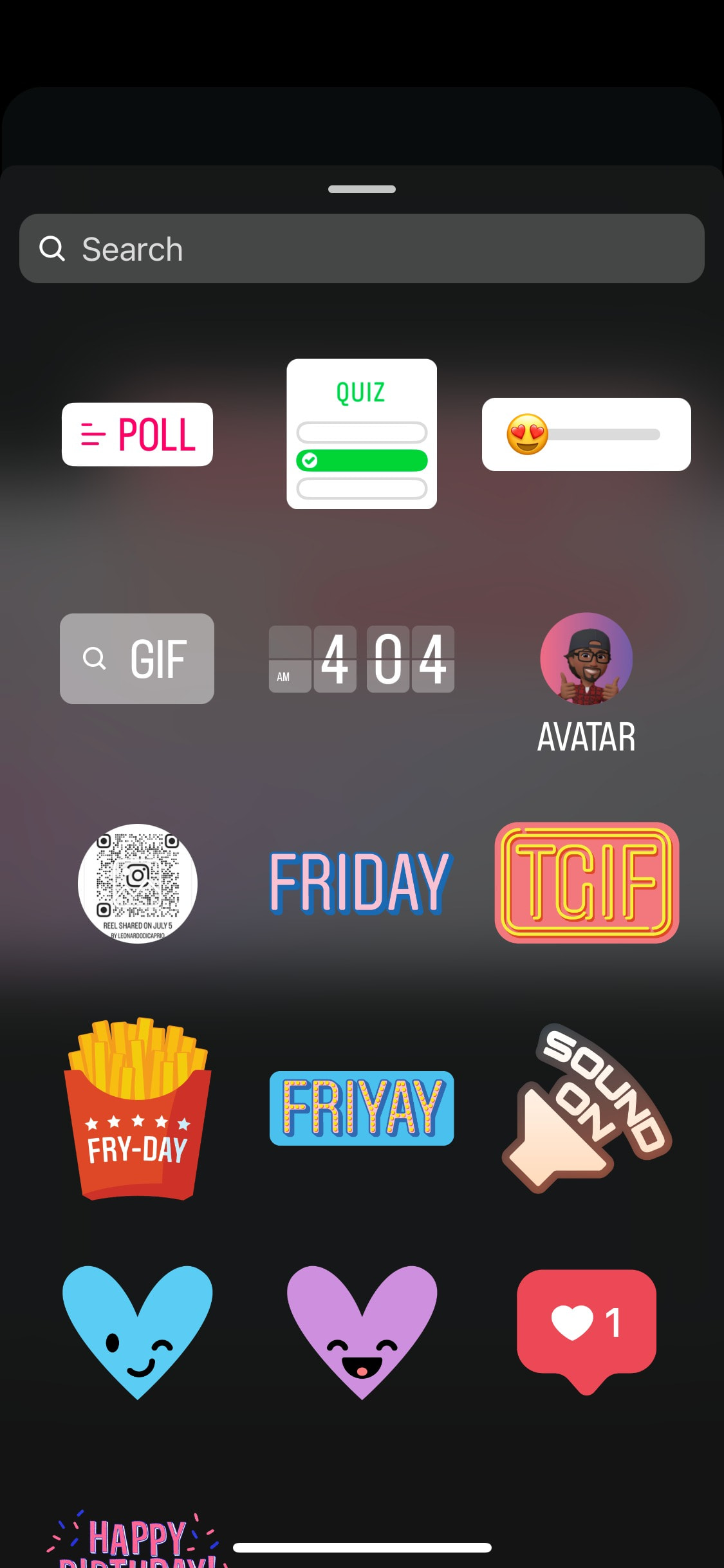 Instagram iOS screen 258