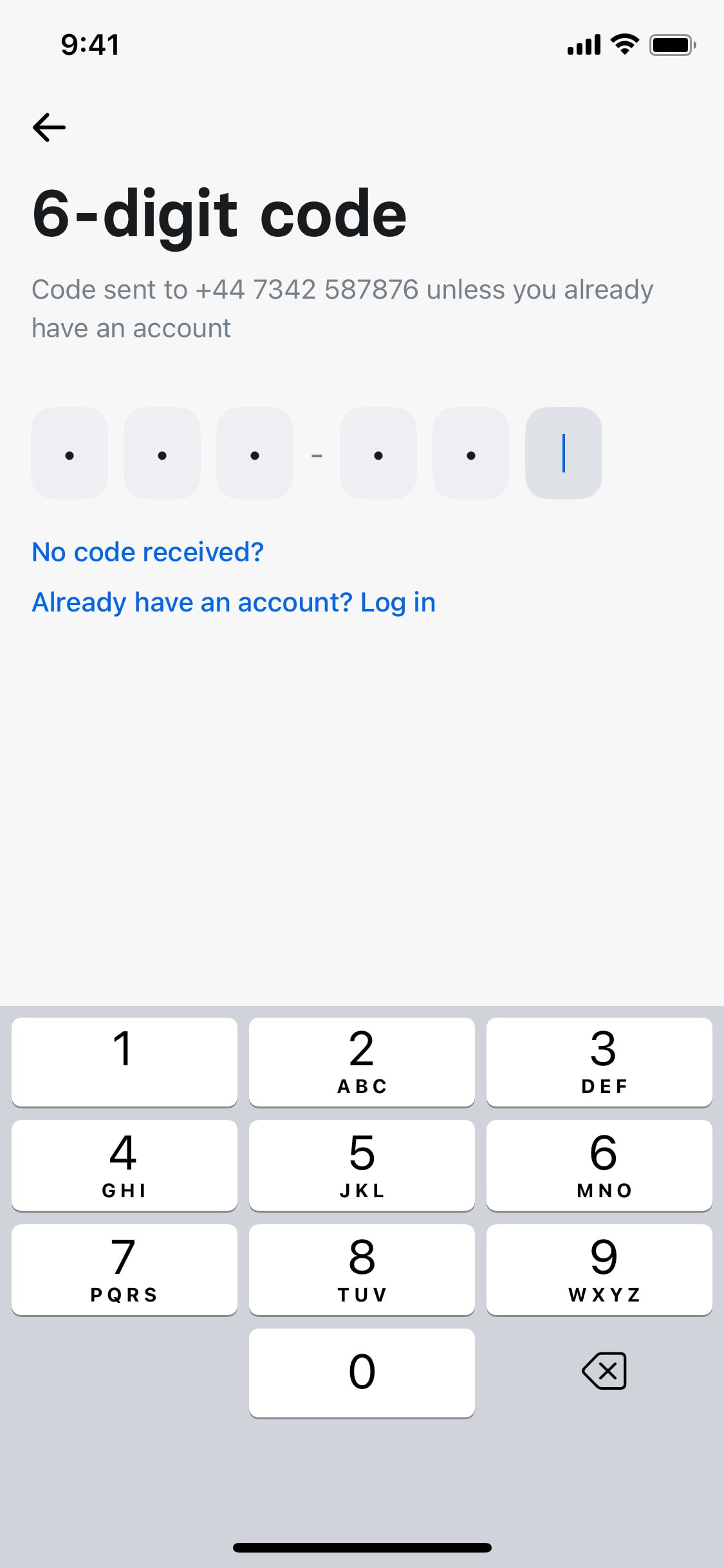 Revolut iOS screen 345
