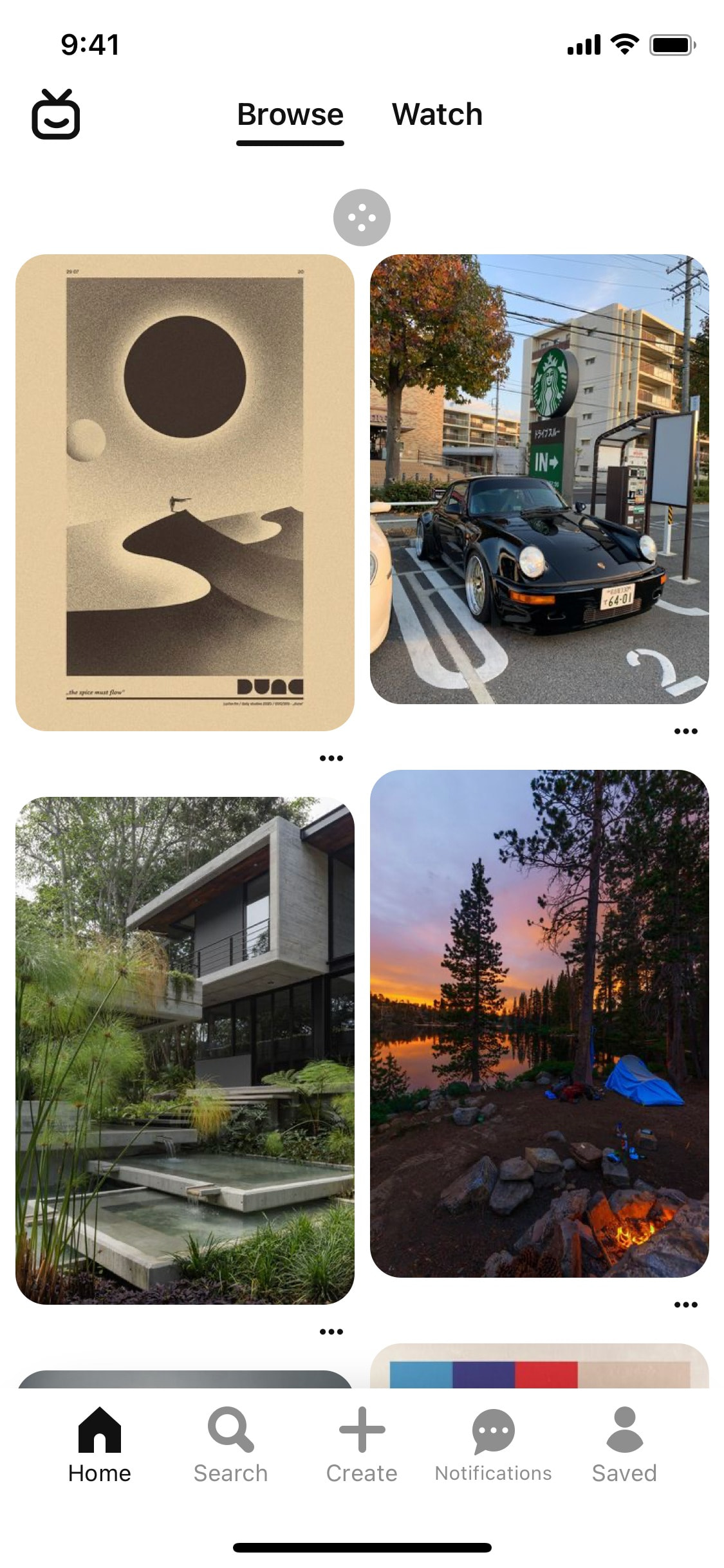 Pinterest iOS screen 258