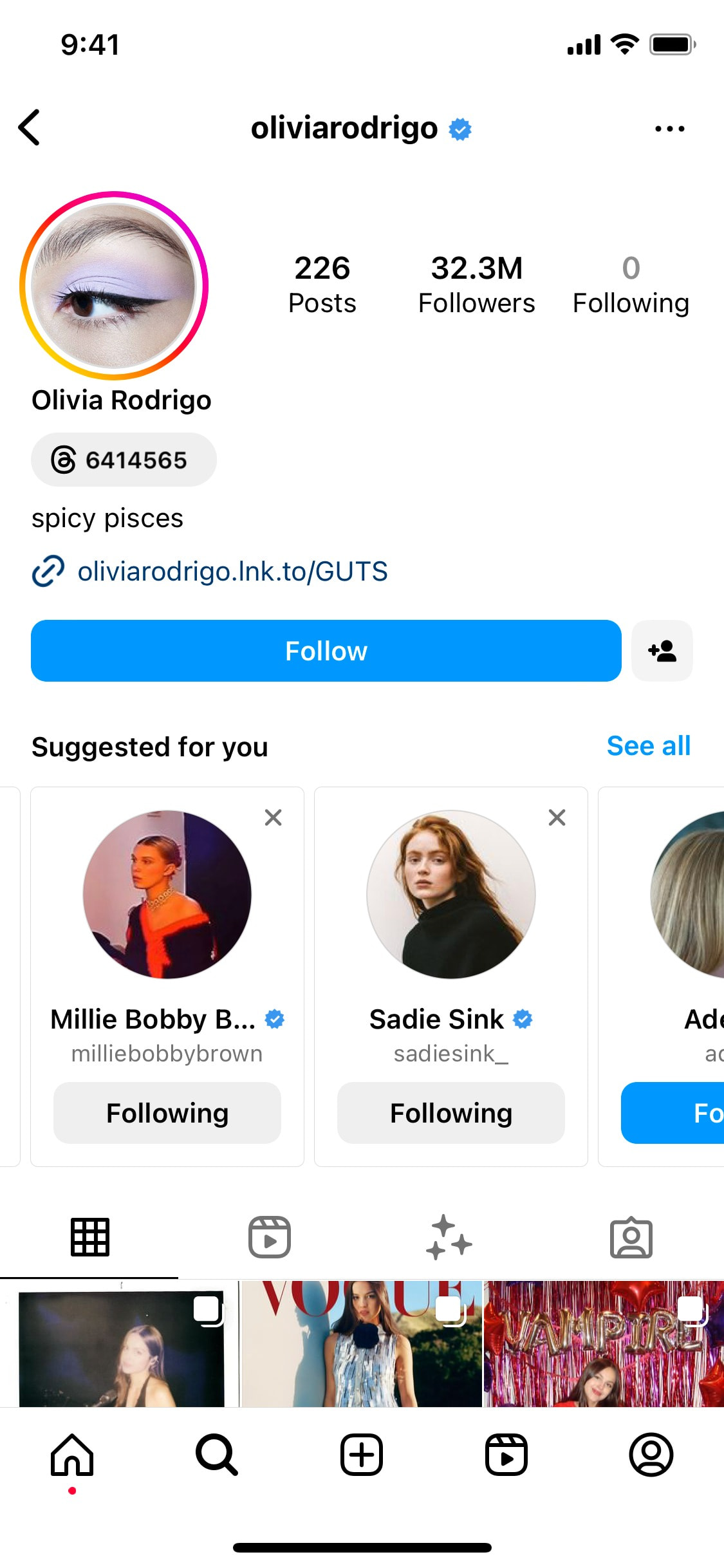 Instagram iOS screen 19