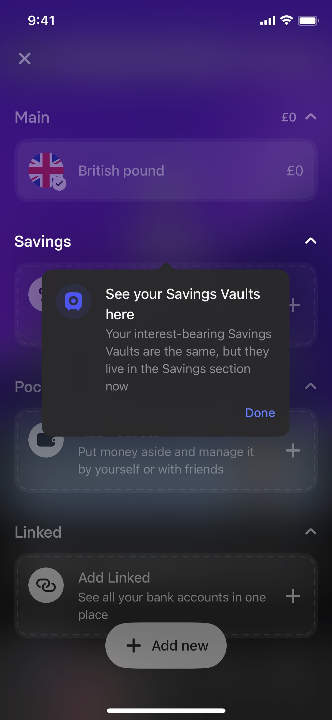 Revolut iOS screen 365