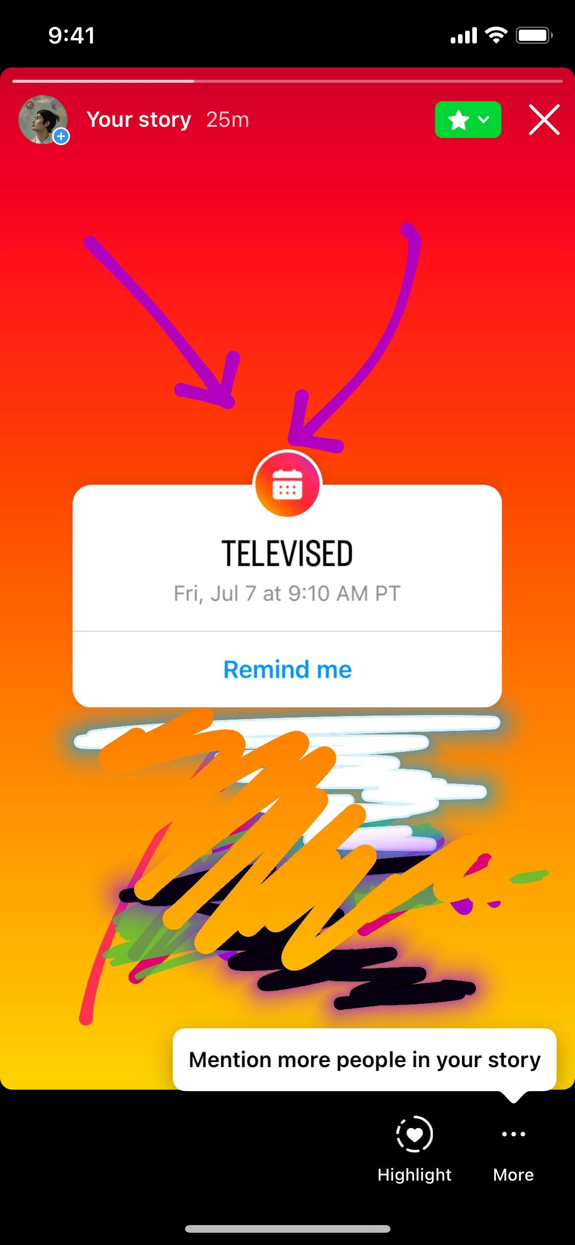 Instagram iOS screen 300