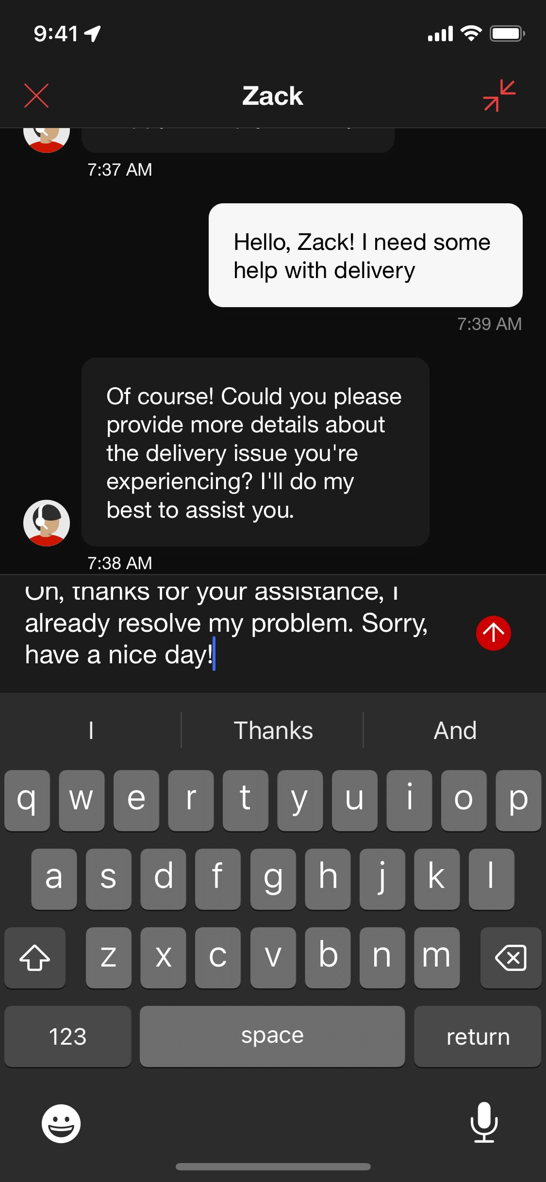 Target iOS screen 123
