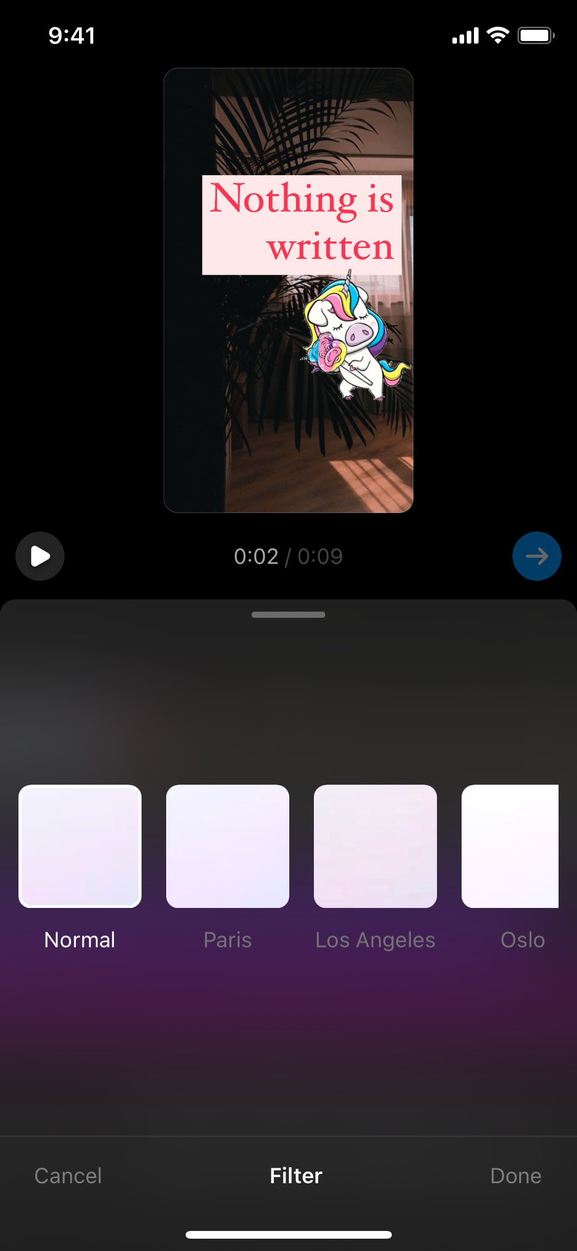 Instagram iOS screen 325