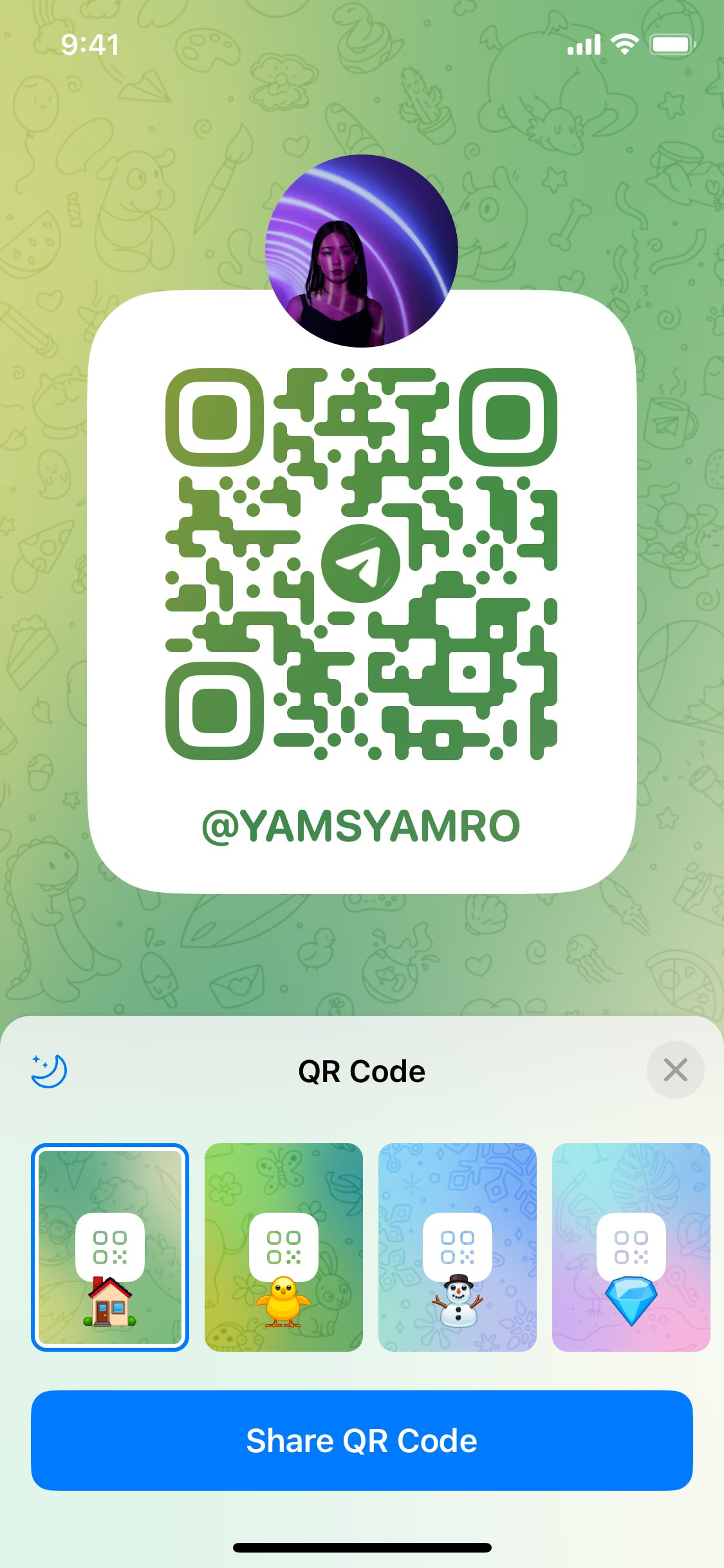 Telegram iOS screen 688